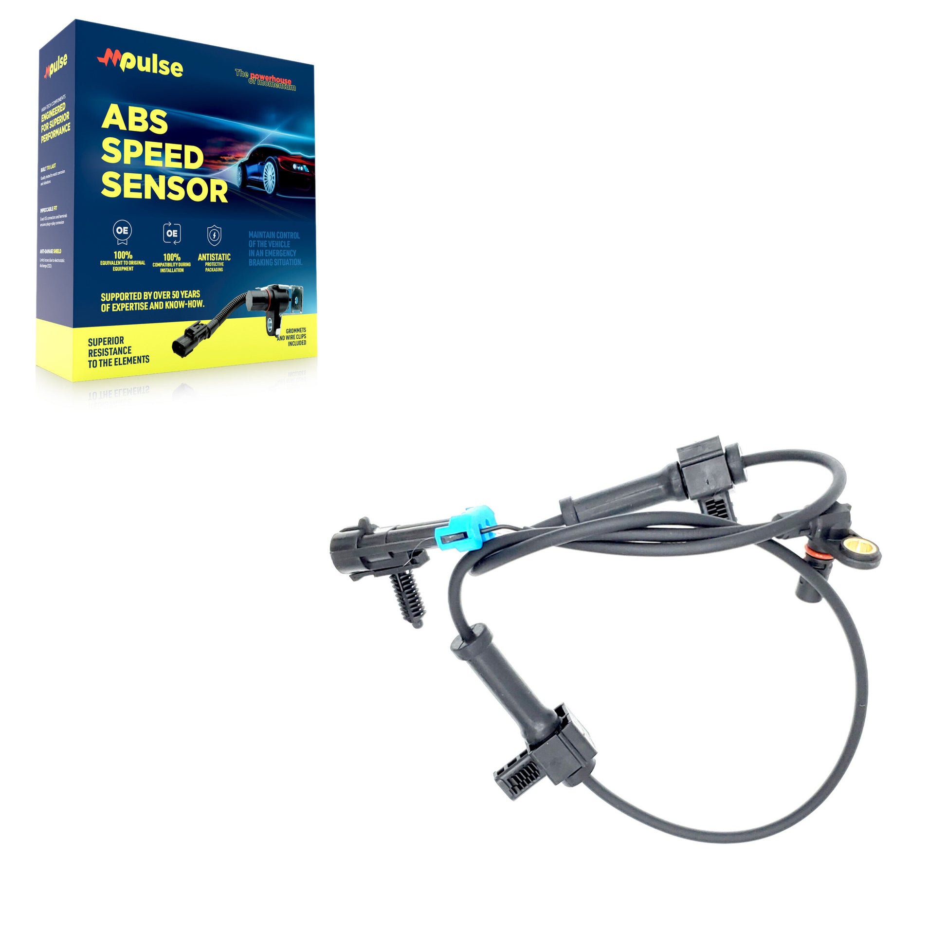 Mpulse SEN-2ABS2268 ABS Wheel Speed Sensor for 2006-2010 Hummer H3T, Hummer H3 - Rear