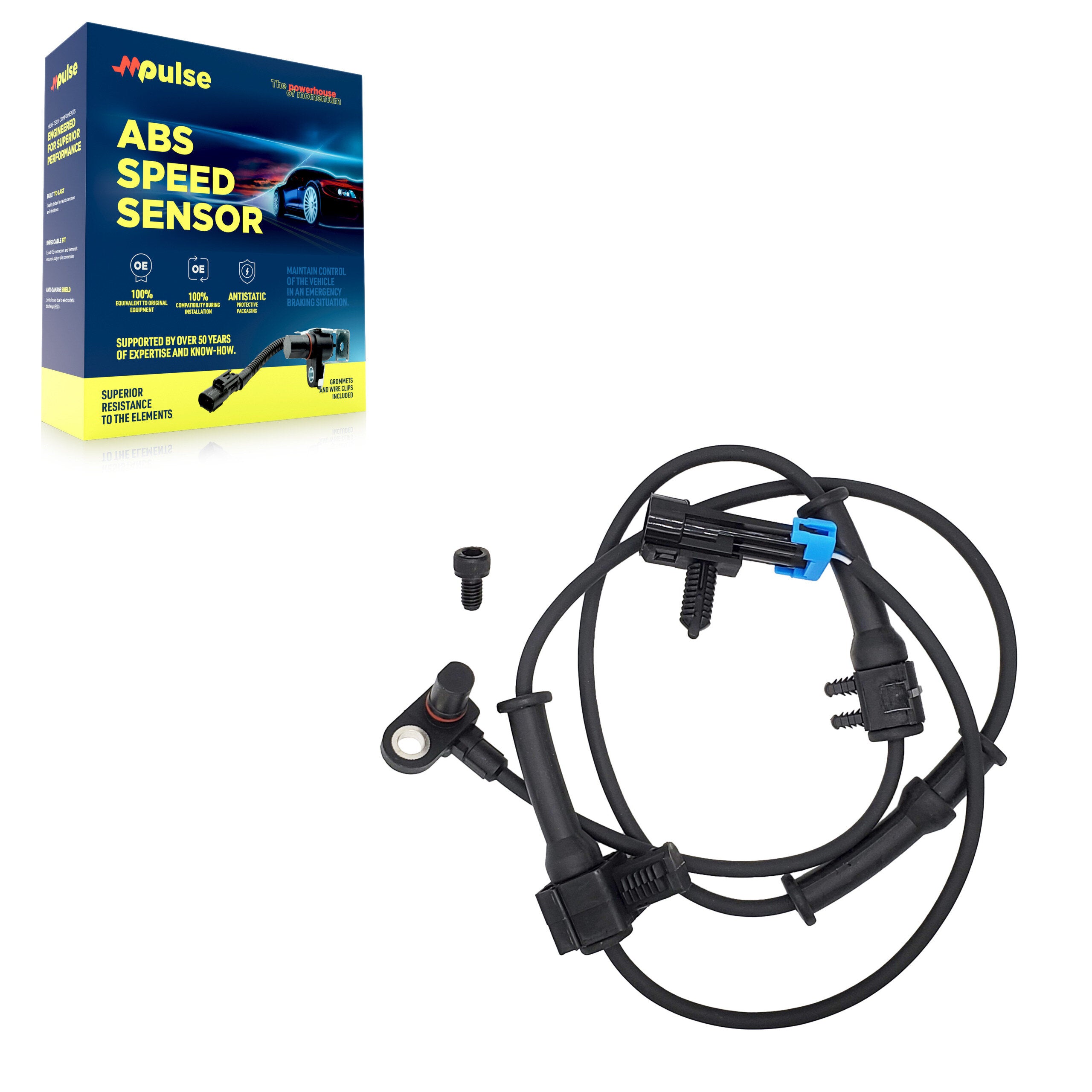 Mpulse SEN-2ABS2269 ABS Wheel Speed Sensor for 2006-2008 Hummer H3 - Front