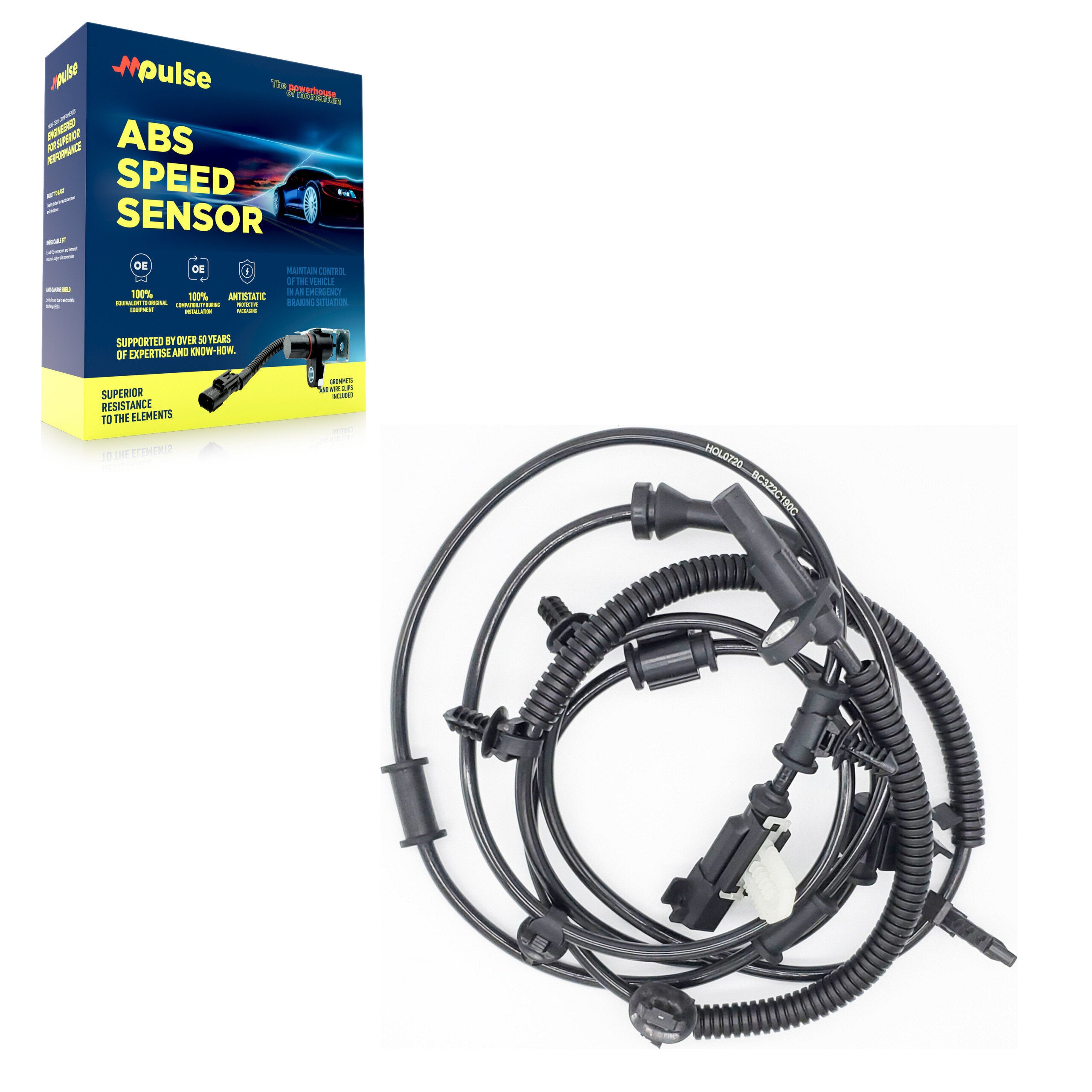 Mpulse SEN-2ABS2390 ABS Wheel Speed Sensor for 2011-2016 Ford F-250 Super Duty, Ford F-350 Super Duty - Rear Right