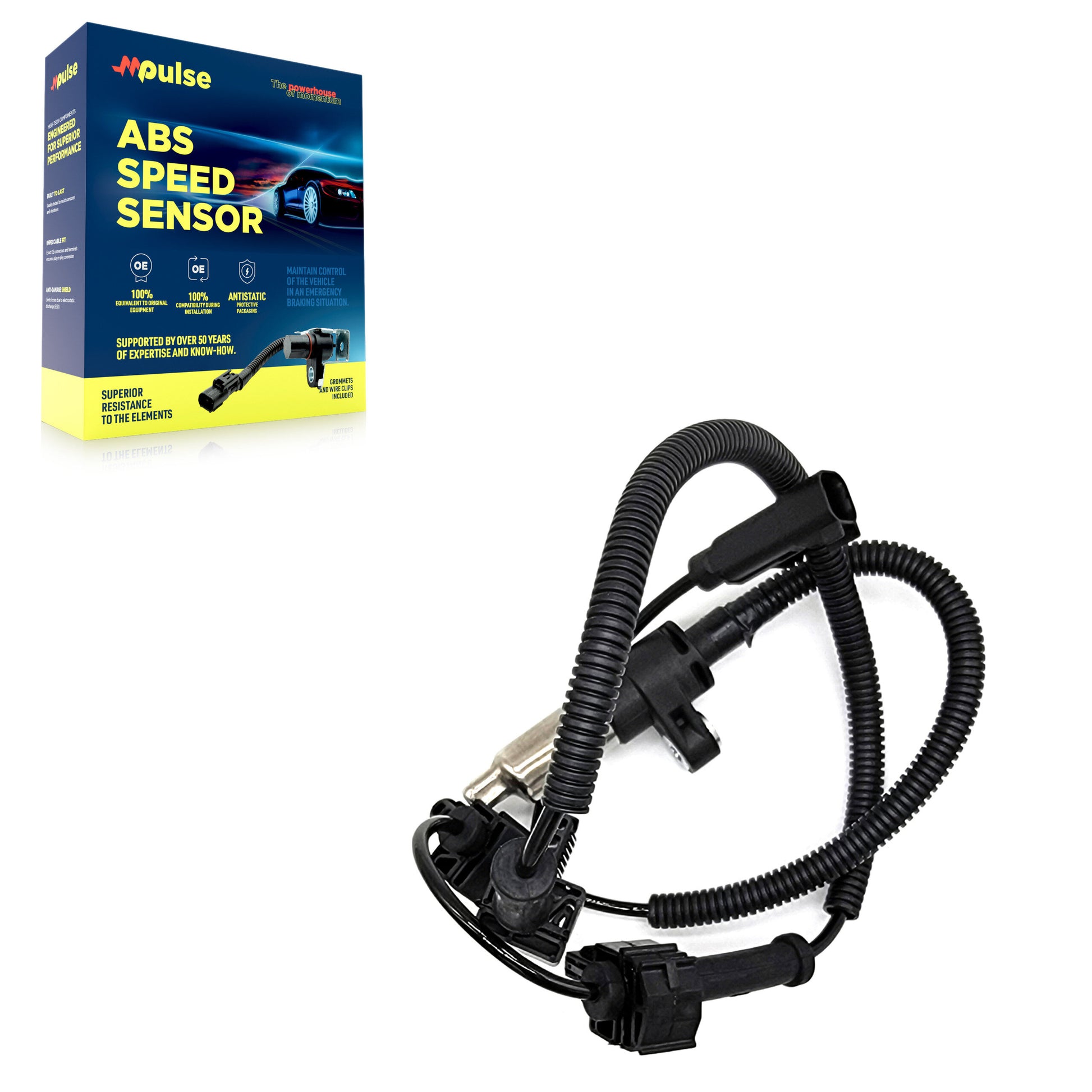 Mpulse SEN-2ABS2398 ABS Wheel Speed Sensor for 2011-2016 Chevrolet Silverado 2500 HD, Chevrolet Silverado 3500, Chevrolet Silverado 3500 HD - Rear
