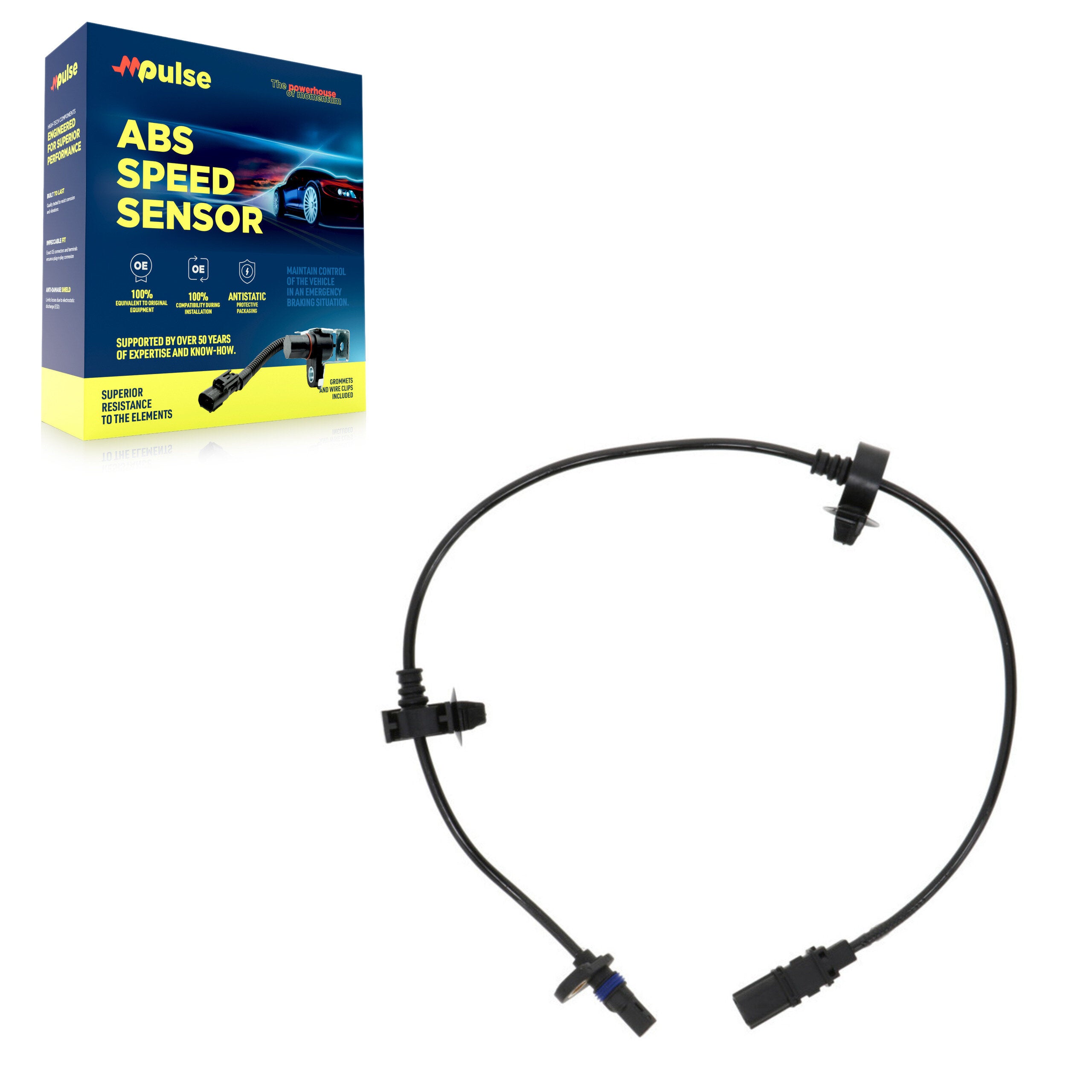 Mpulse SEN-2ABS2421 ABS Wheel Speed Sensor for 2012 Honda Civic - Rear Left