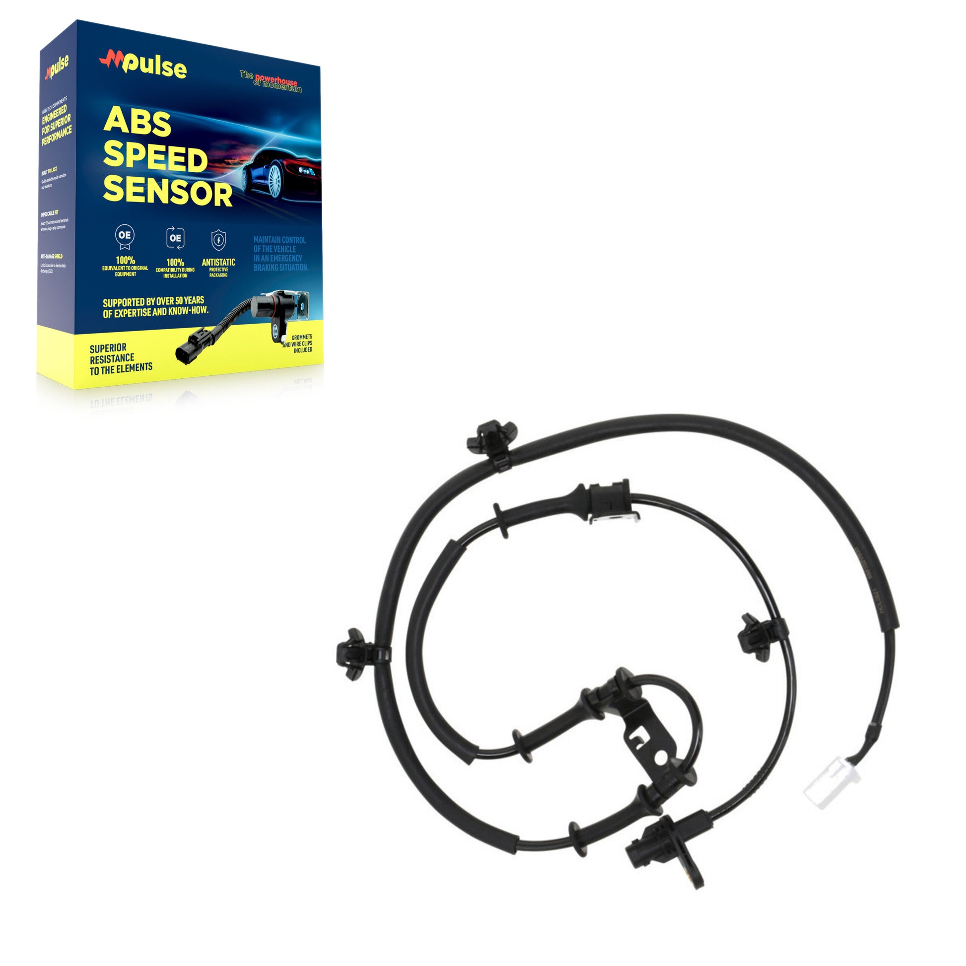 Mpulse SEN-2ABS2422 ABS Wheel Speed Sensor for 2012-2017 Hyundai Veloster - Front Left