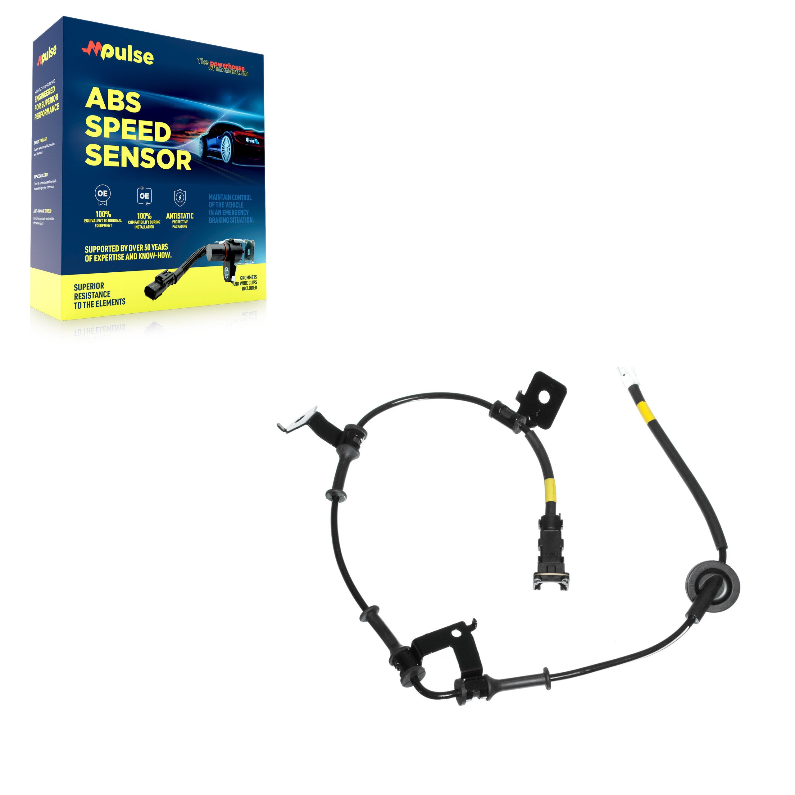 Mpulse SEN-2ABS2432 ABS Wheel Speed Sensor for 2010-2013 Kia Forte, Kia Forte Koup, Kia Forte5 - Rear Right