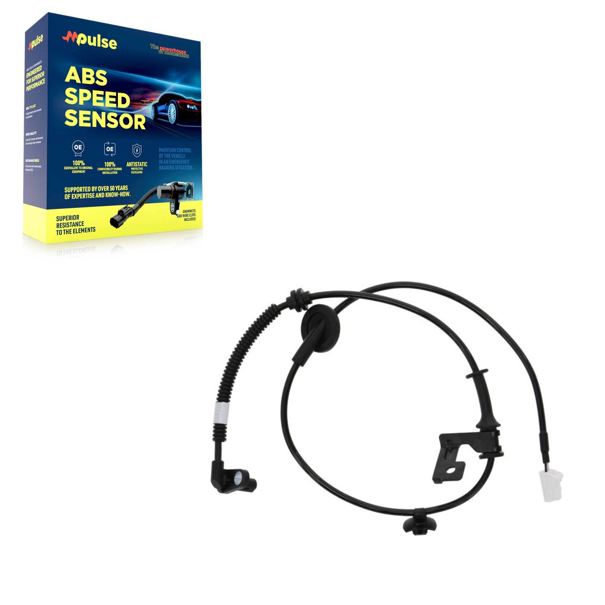 Mpulse SEN-2ABS2450 ABS Wheel Speed Sensor for 2011-2013 Hyundai Accent - Rear Left
