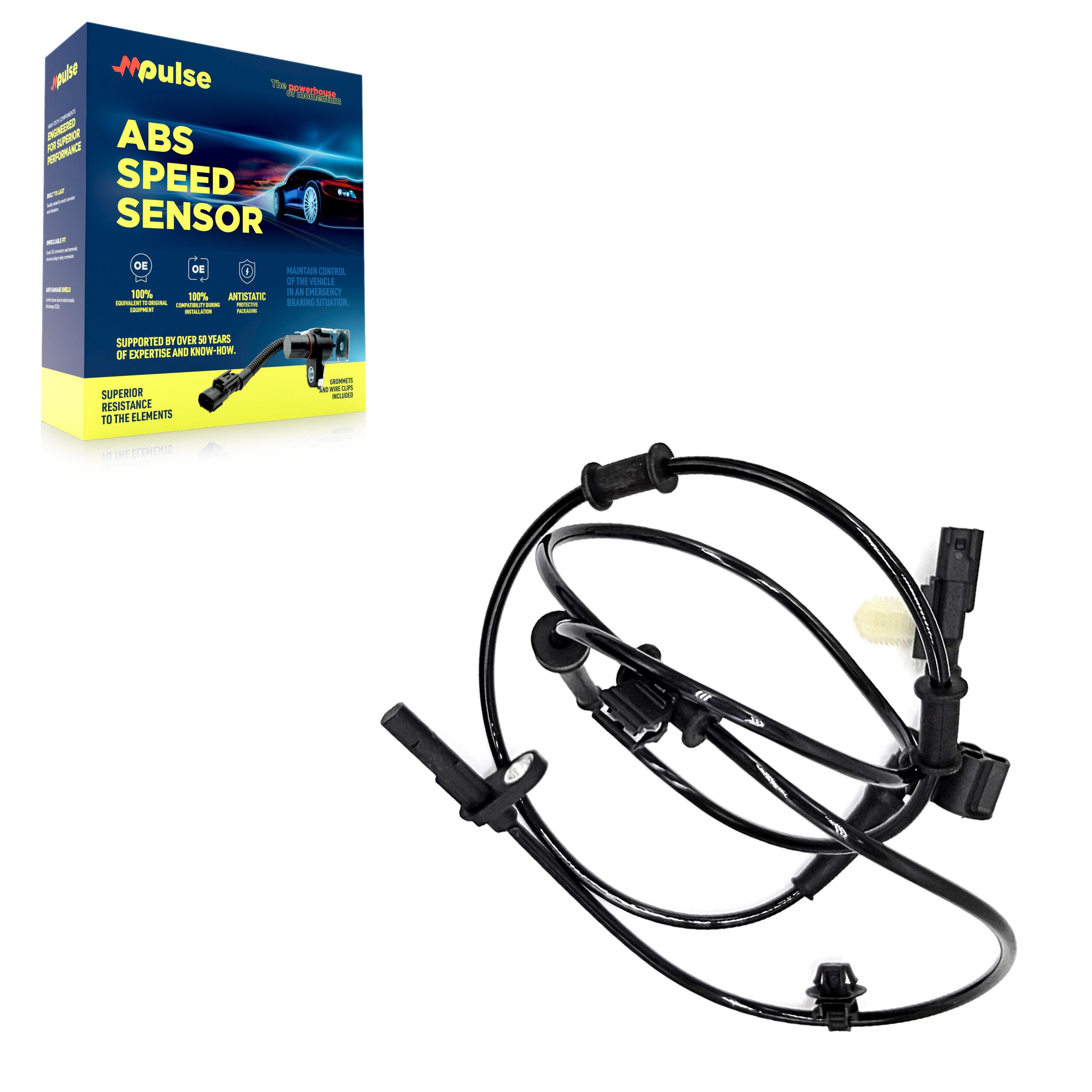 Mpulse SEN-2ABS2460 ABS Wheel Speed Sensor for 2010-2011 Ford Ranger - Rear Right