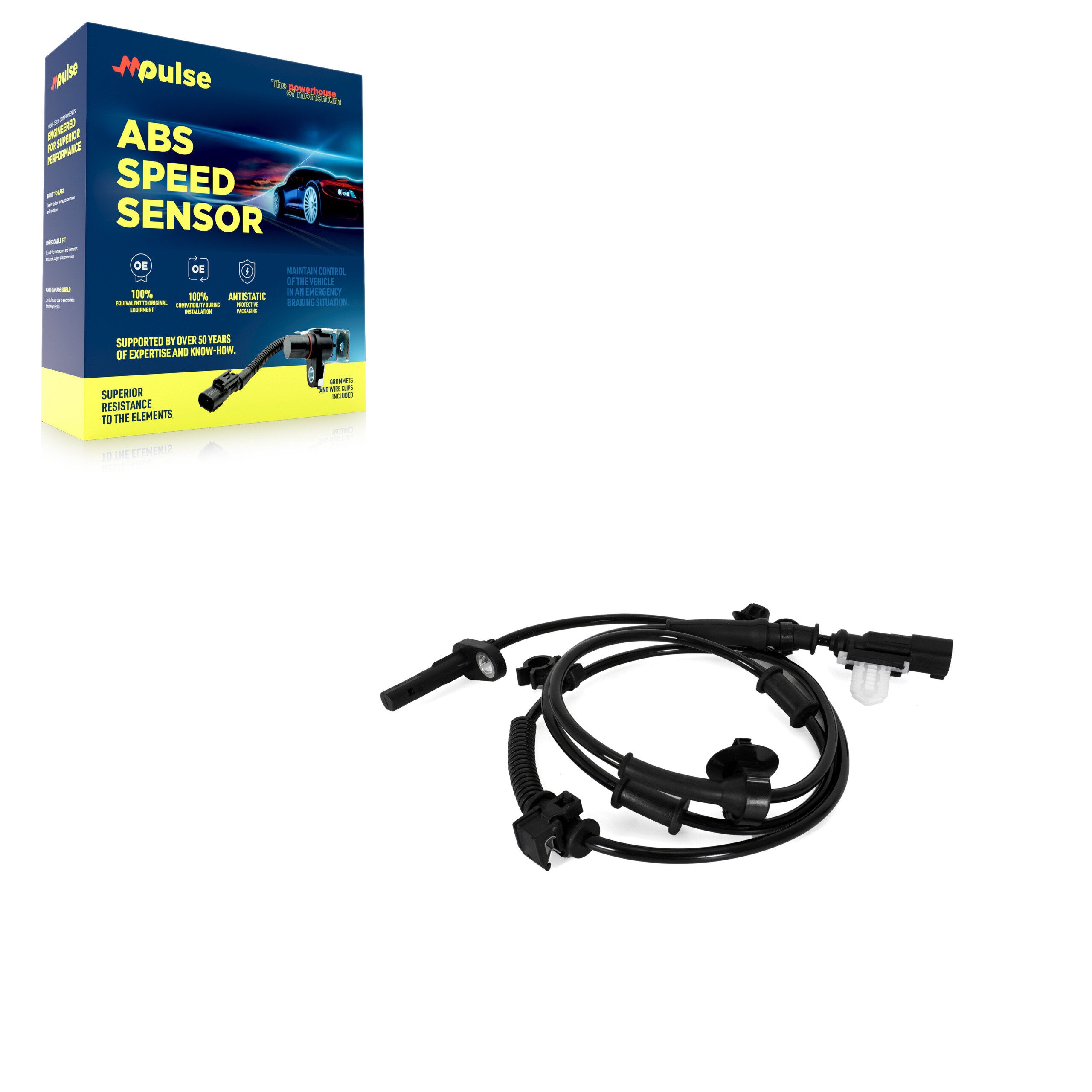 Mpulse SEN-2ABS2461 ABS Wheel Speed Sensor for 2010-2011 Ford Ranger - Rear Left