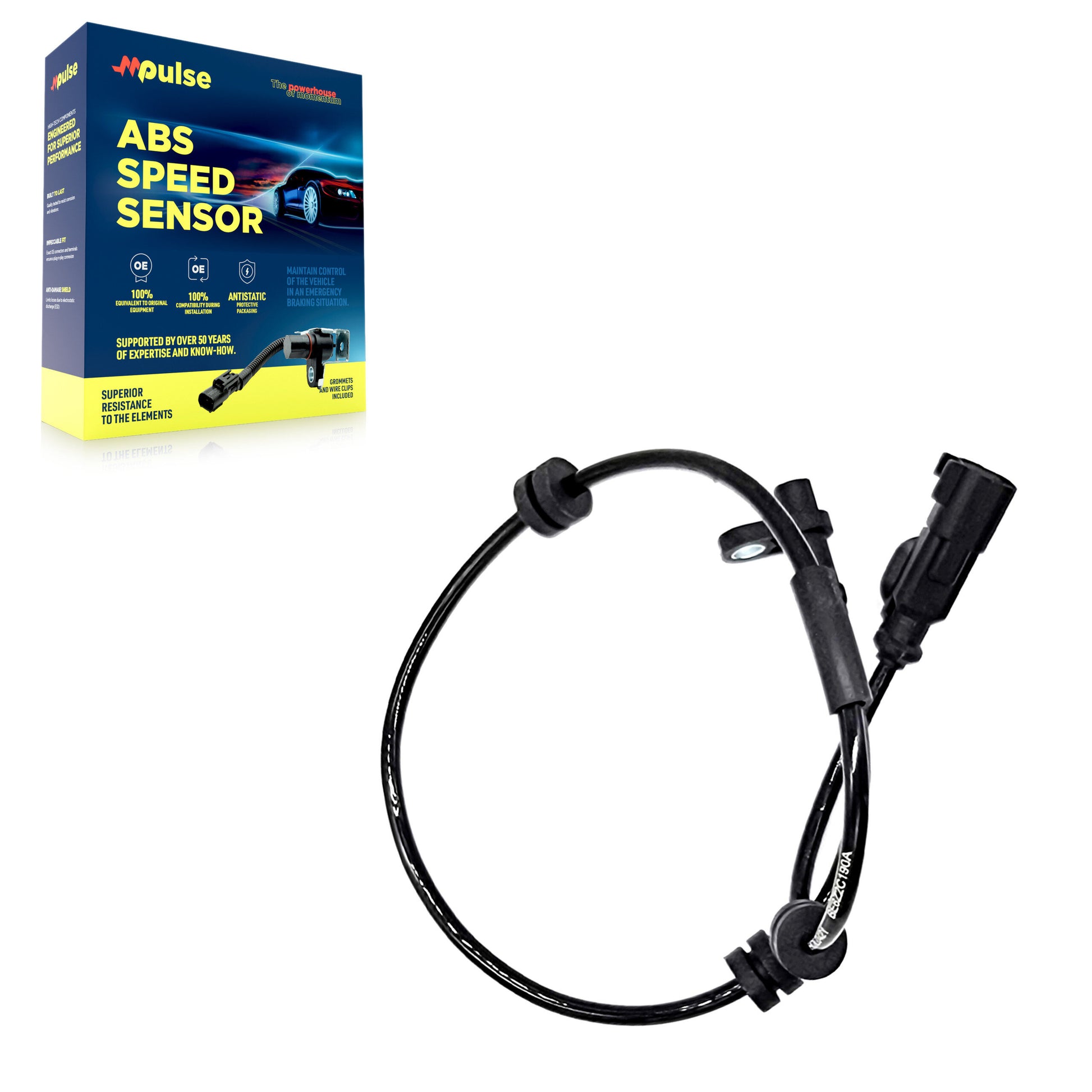 Mpulse SEN-2ABS2463 ABS Wheel Speed Sensor for 2011-2019 Ford Fiesta, Ford Fiesta Ikon - Rear