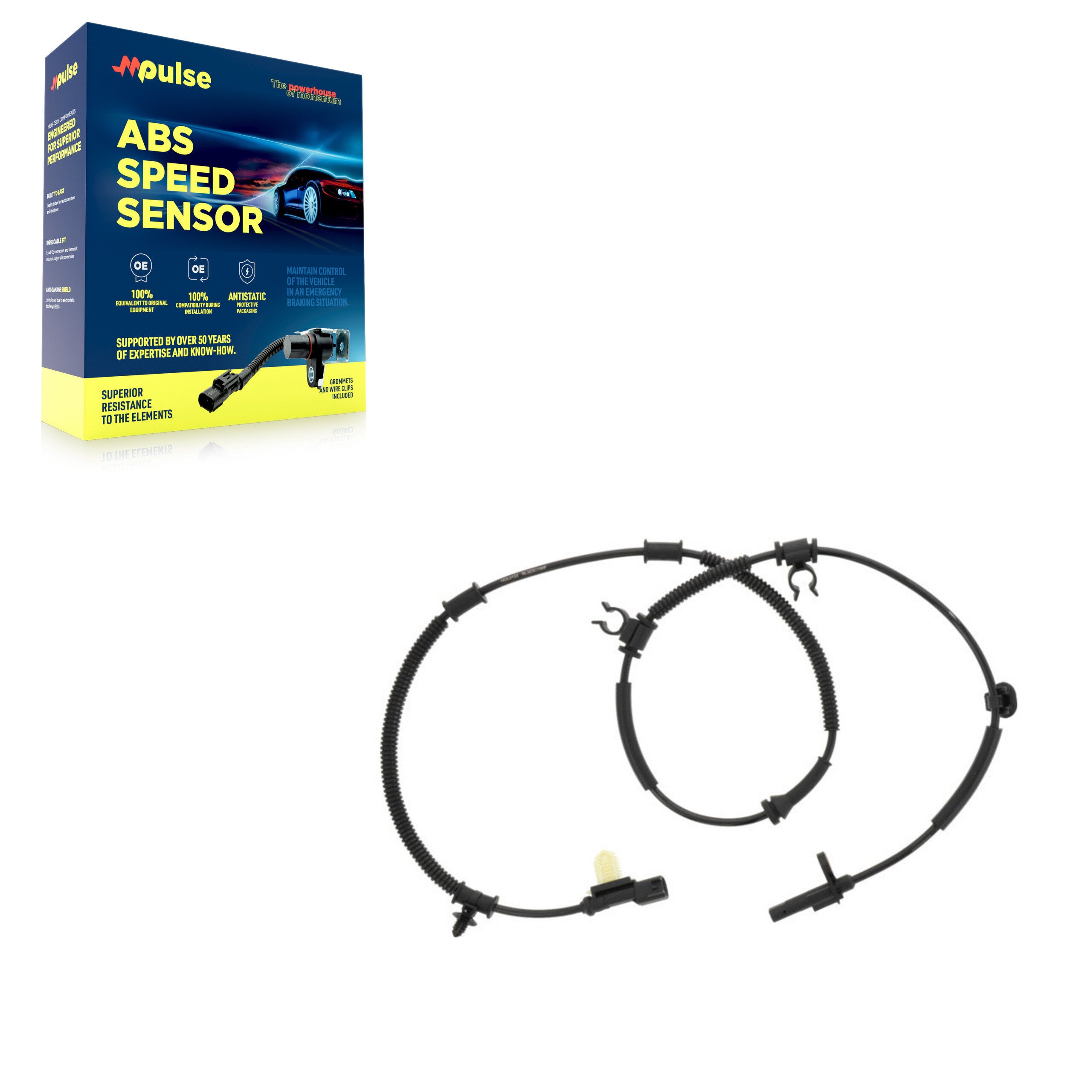 Mpulse SEN-2ABS2466 ABS Wheel Speed Sensor for 2011-2014 Ford F-150 - Rear Left