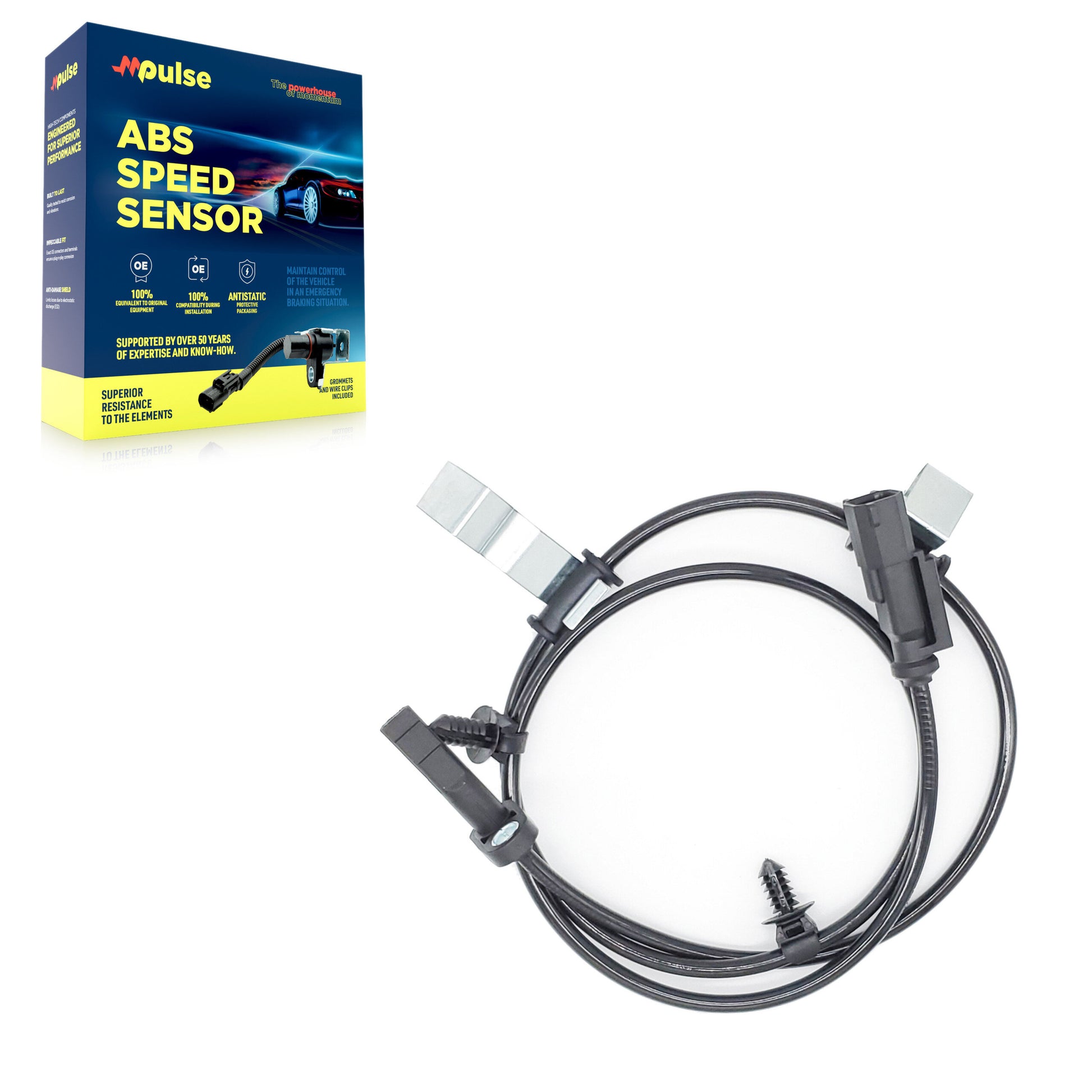 Mpulse SEN-2ABS2468 ABS Wheel Speed Sensor for 2011 Ford Edge, Lincoln MKX - Rear Right