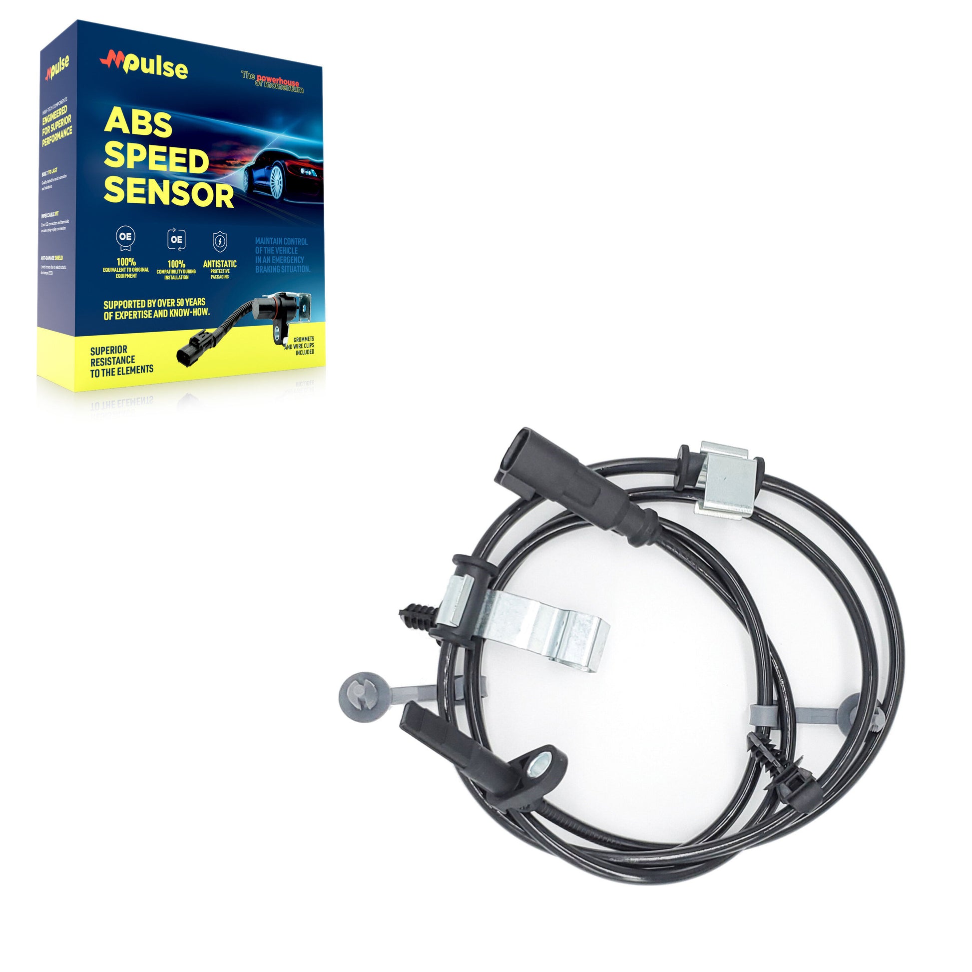 Mpulse SEN-2ABS2469 ABS Wheel Speed Sensor for 2011 Ford Edge, Lincoln MKX - Rear Left