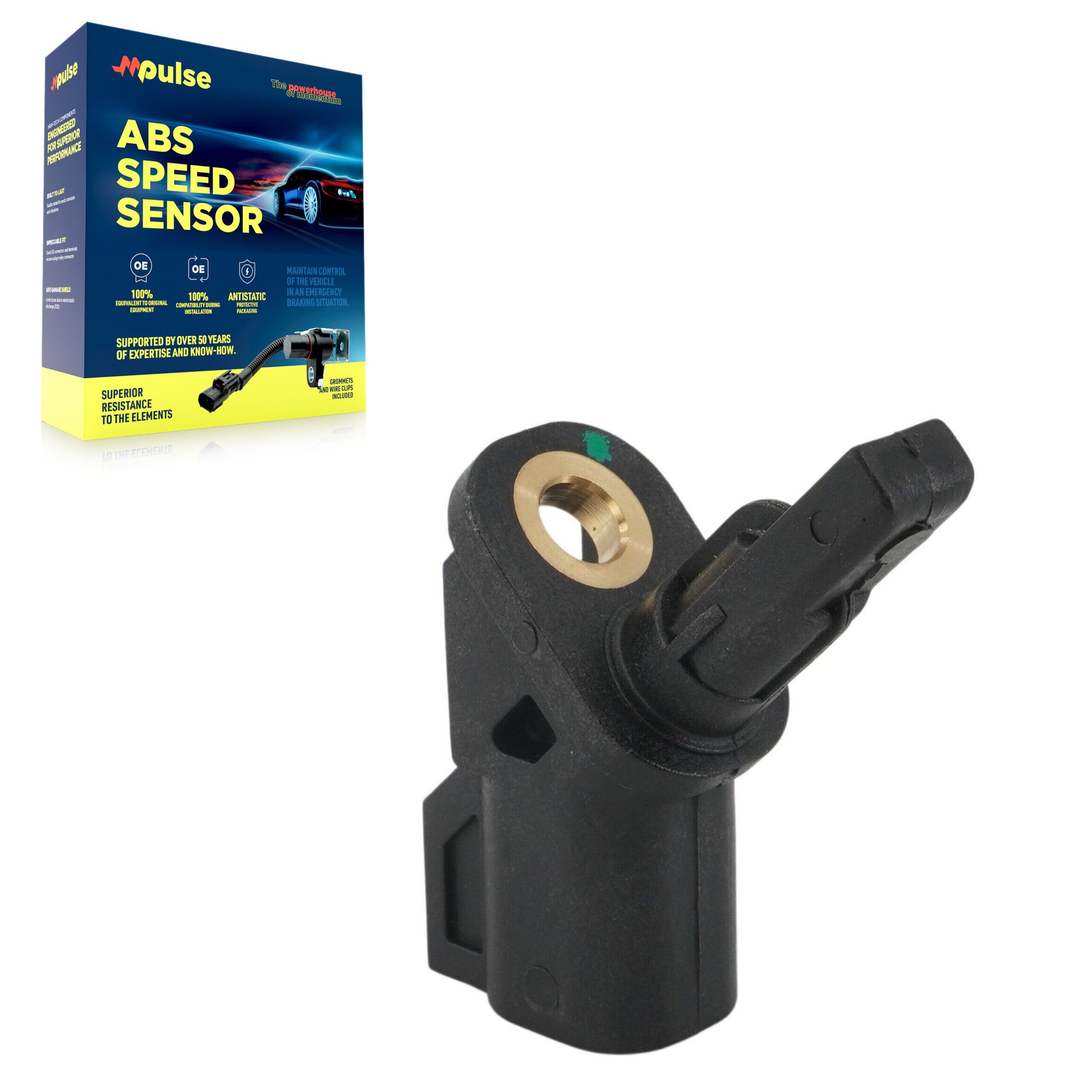 Mpulse SEN-2ABS2476 ABS Wheel Speed Sensor for 2001-2023 Ford Transit Connect, Lincoln MKC, Volvo S60 - Front, Front Left, Front Right