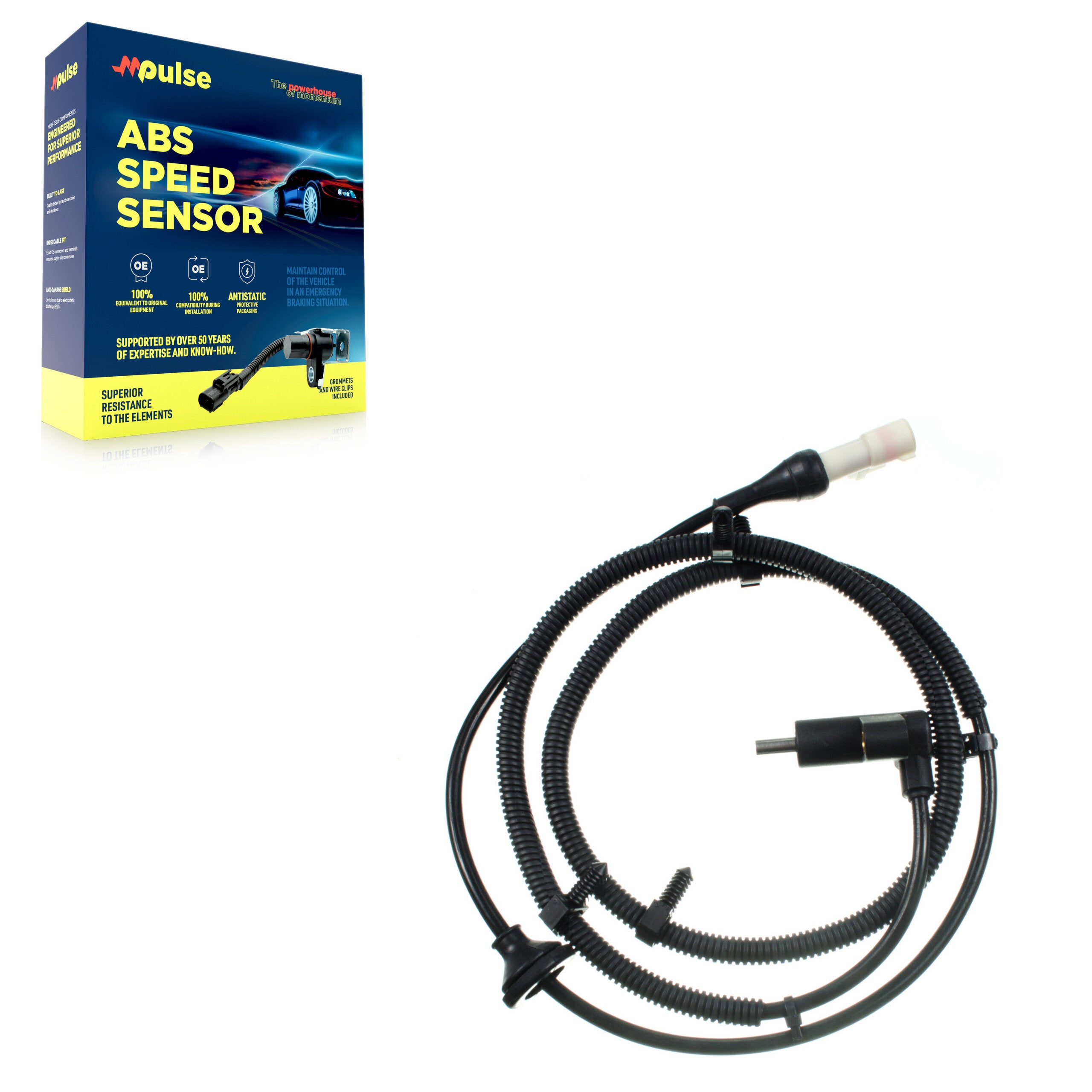 Mpulse SEN-2ABS2485 ABS Wheel Speed Sensor for 2005-2011 Ford Crown Victoria, Lincoln Town Car, Mercury Grand Marquis - Rear