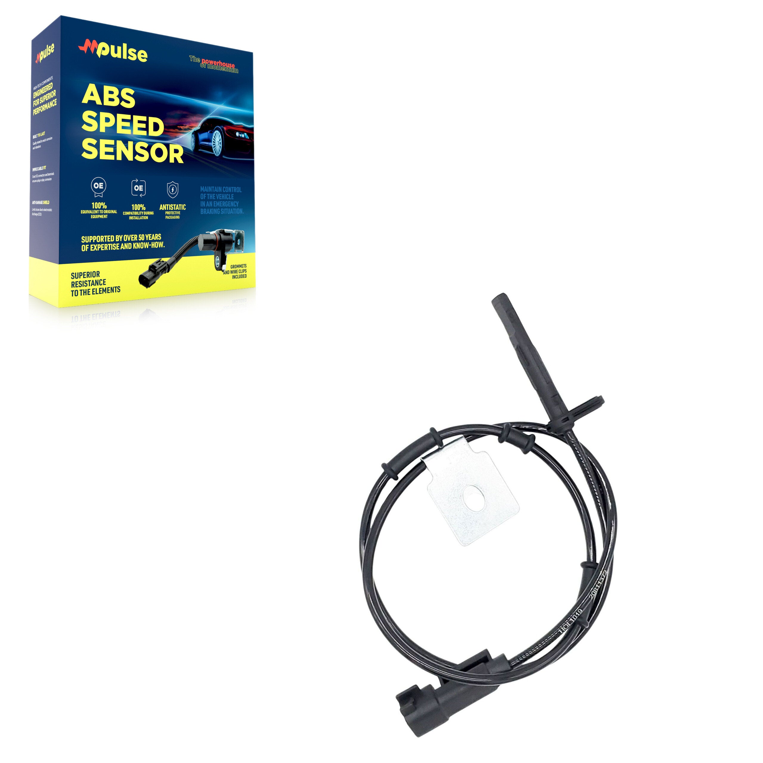 Mpulse SEN-2ABS2531 ABS Wheel Speed Sensor for 2010-2017 Chevrolet Equinox, GMC Terrain - Front Left