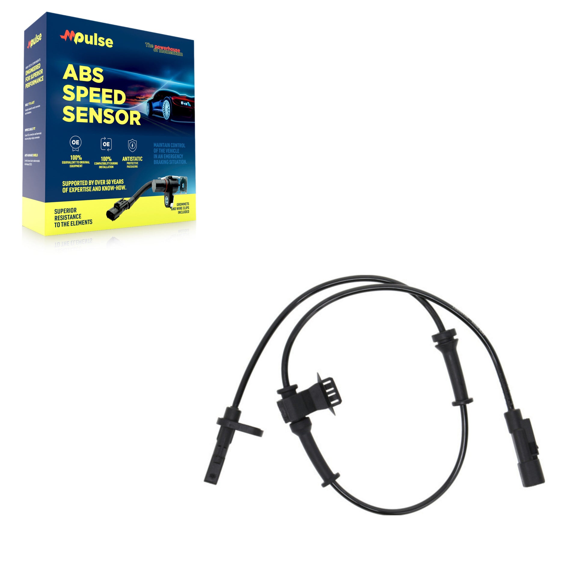 Mpulse SEN-2ABS2534 ABS Wheel Speed Sensor for 2010-2015 Chevrolet Camaro - Front