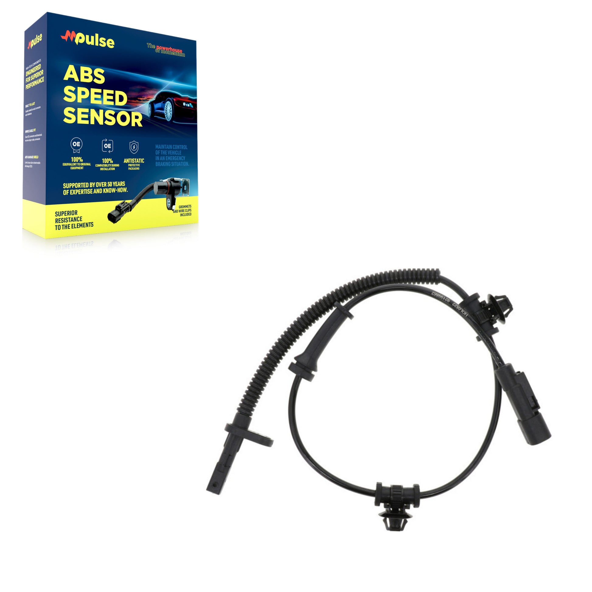 Mpulse SEN-2ABS2538 ABS Wheel Speed Sensor for 2010-2015 Chevrolet Camaro - Rear