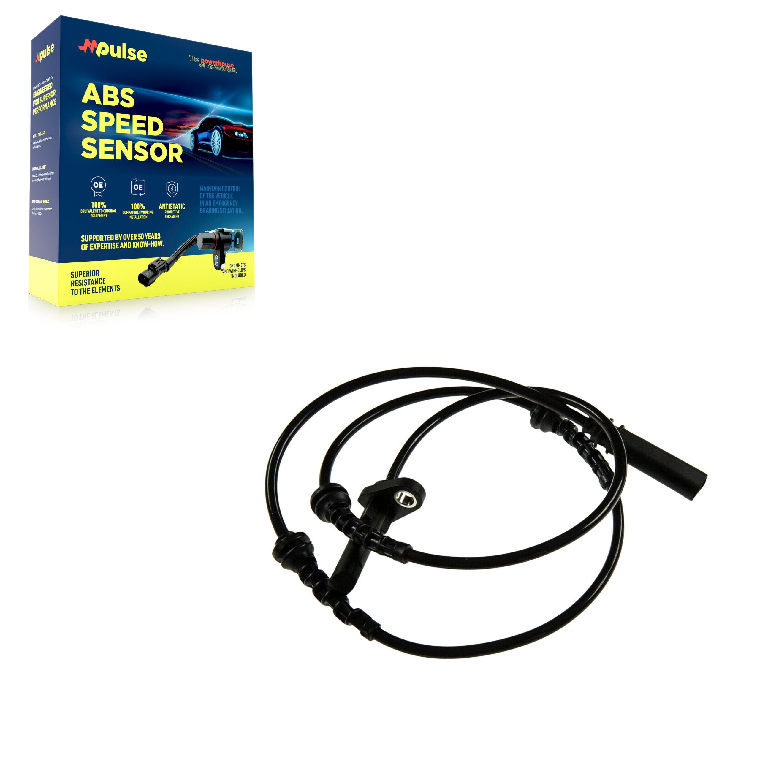 Mpulse SEN-2ABS2541 ABS Wheel Speed Sensor for 2010-2017 BMW 535i GT, BMW 535i GT xDrive, BMW 550i GT - Rear