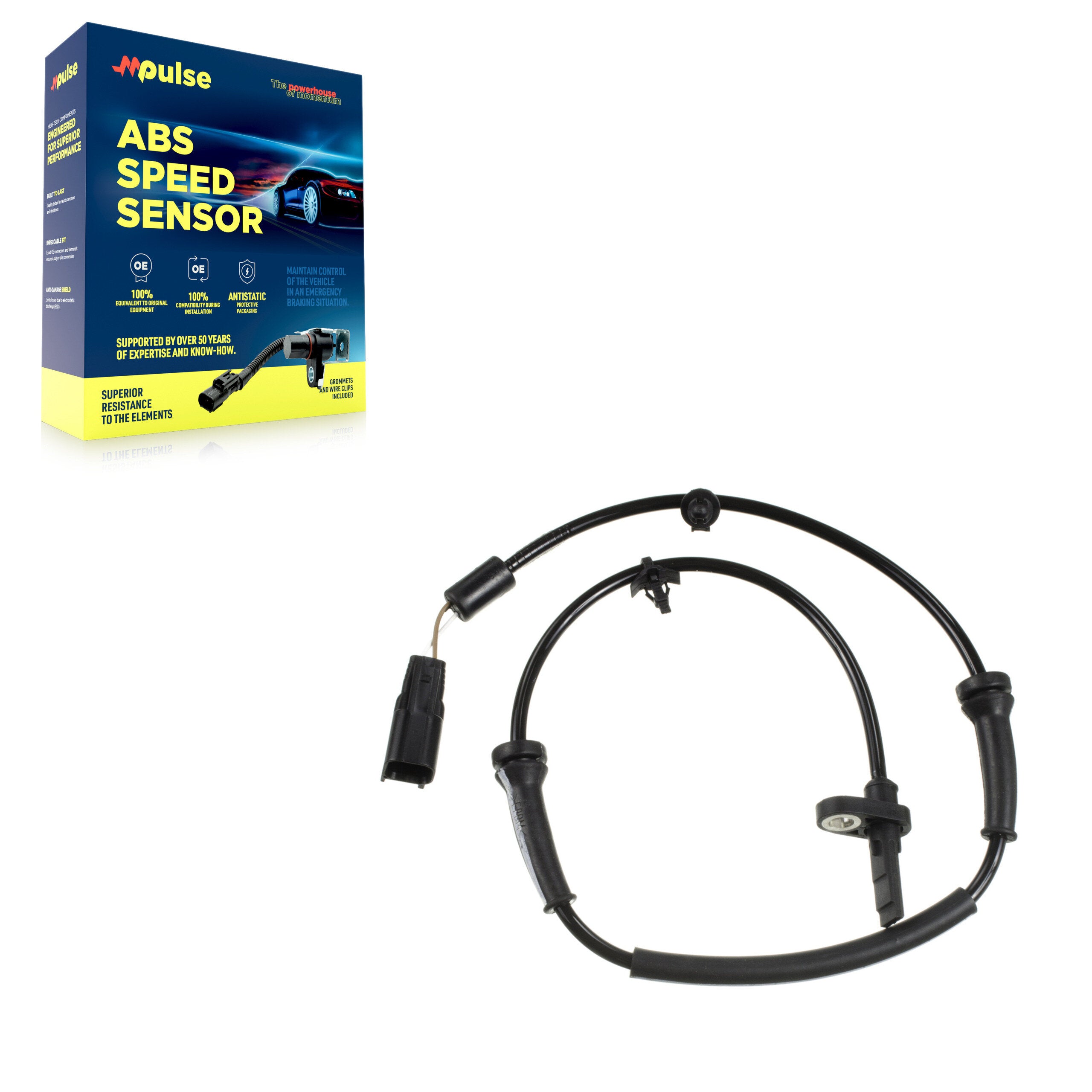 Mpulse SEN-2ABS2548 ABS Wheel Speed Sensor for 2011-2014 Mazda 2 - Front