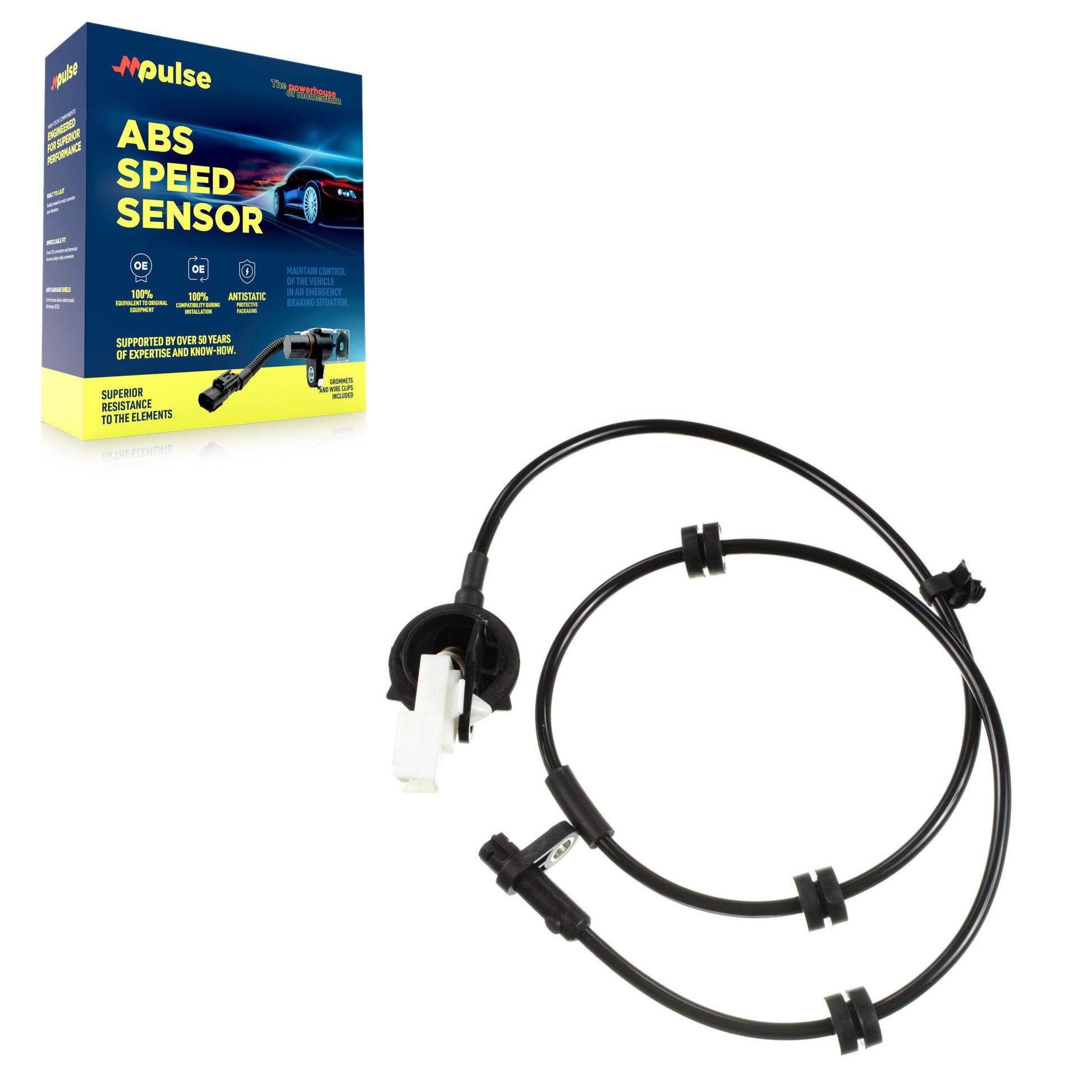 Mpulse SEN-2ABS2549 ABS Wheel Speed Sensor for 2011-2014 Mazda 2 - Rear