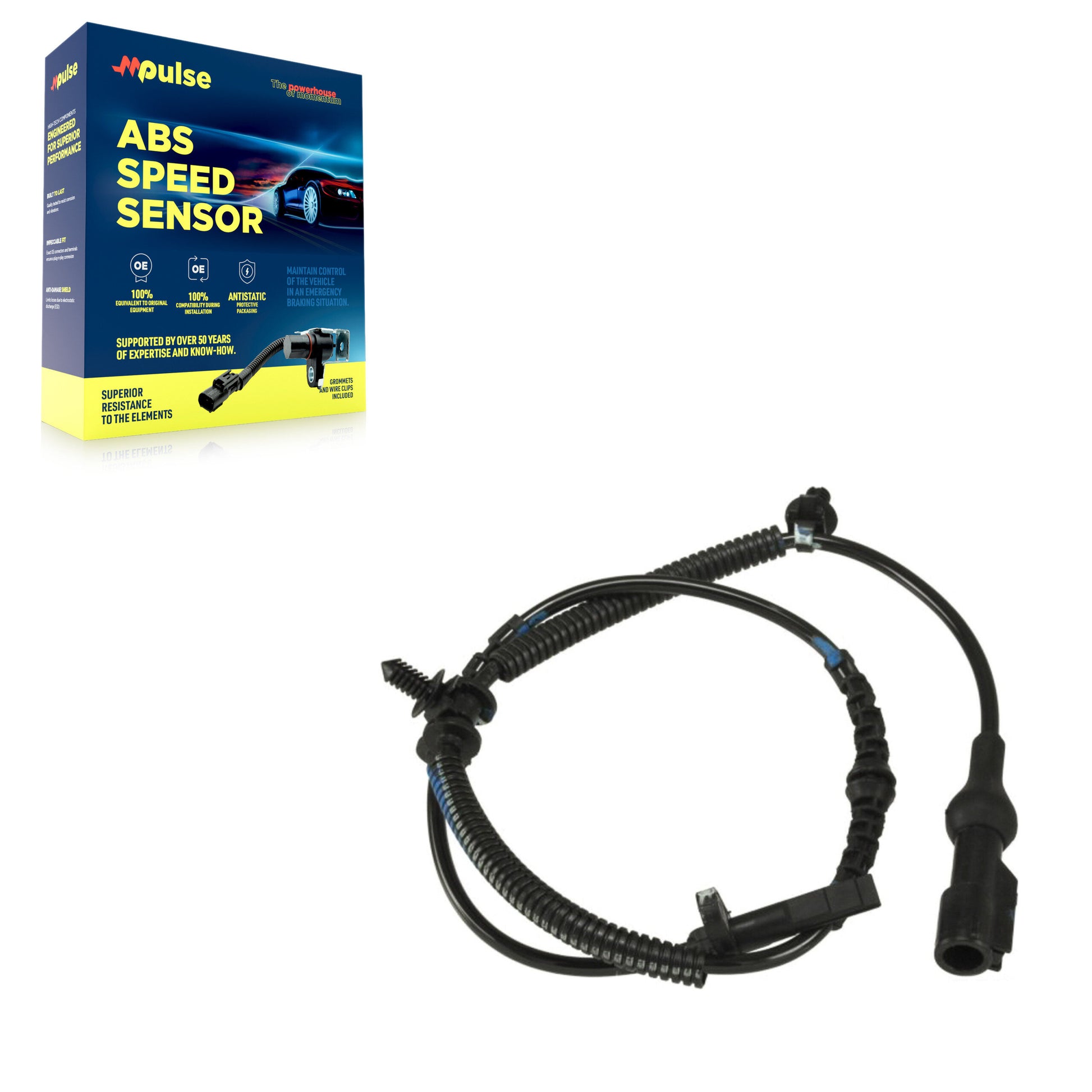 Mpulse SEN-2ABS2568 ABS Wheel Speed Sensor for 2009-2012 Ford Explorer, Ford Taurus, Lincoln MKS - Rear