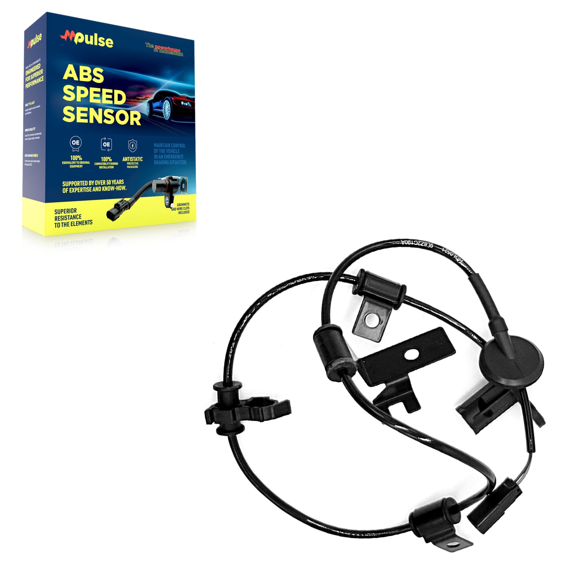 Mpulse SEN-2ABS2573 ABS Wheel Speed Sensor for 2009-2012 Ford Escape, Mercury Mariner - Rear Right
