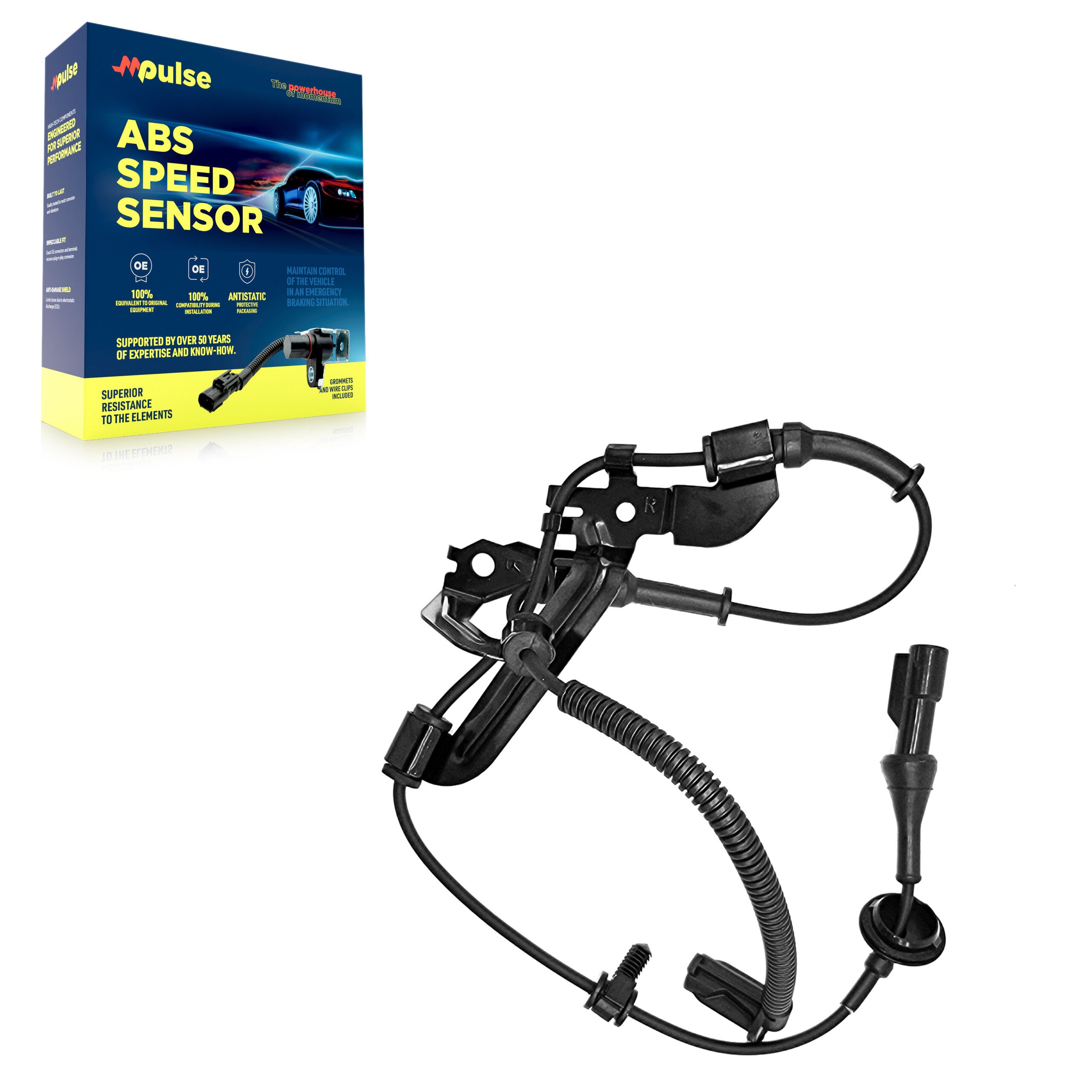 Mpulse SEN-2ABS2575 ABS Wheel Speed Sensor for 2009-2012 Ford Escape, Mercury Mariner - Front Right