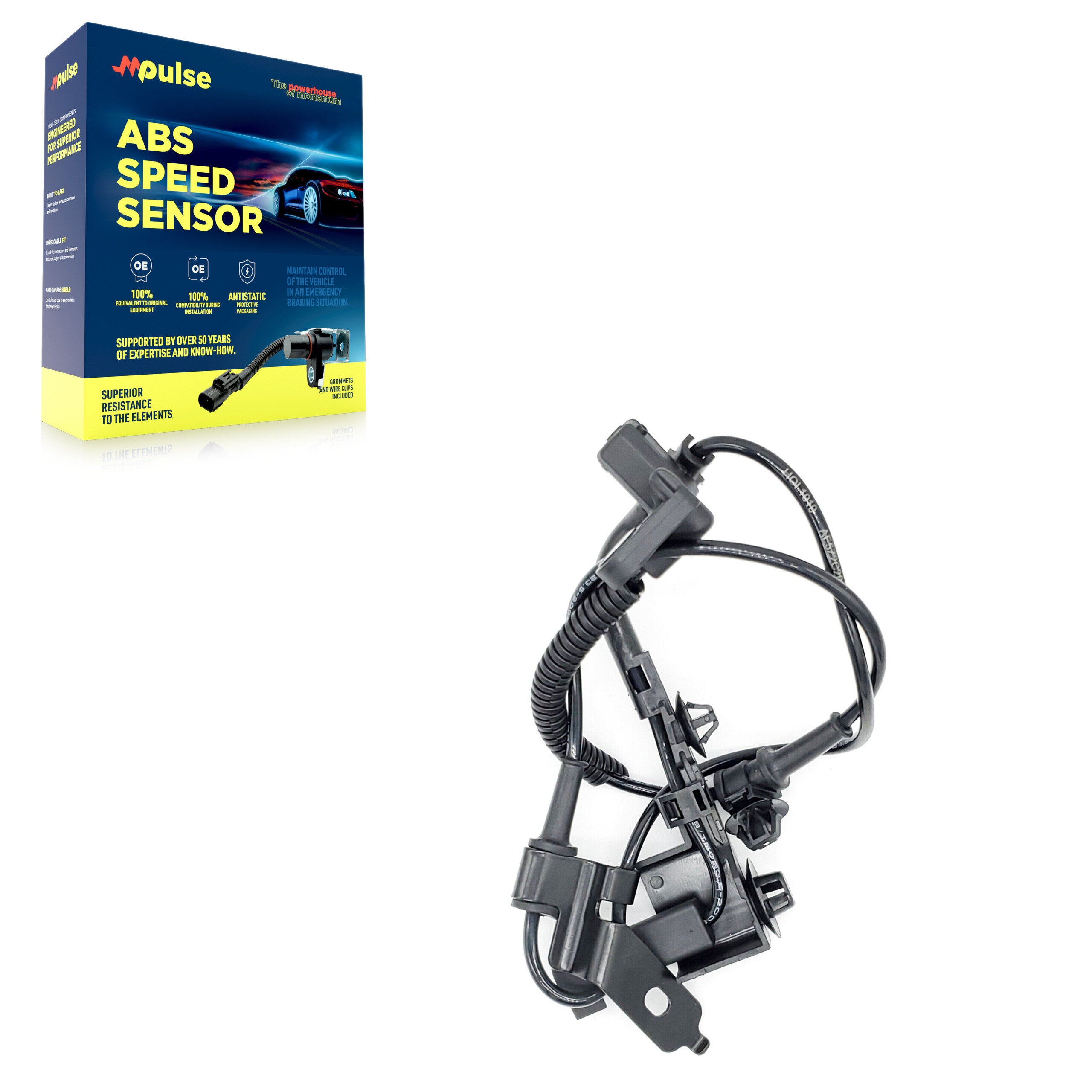 Mpulse SEN-2ABS2578 ABS Wheel Speed Sensor for 2010-2012 Lincoln MKZ, Ford Fusion, Mercury Milan - Front Right