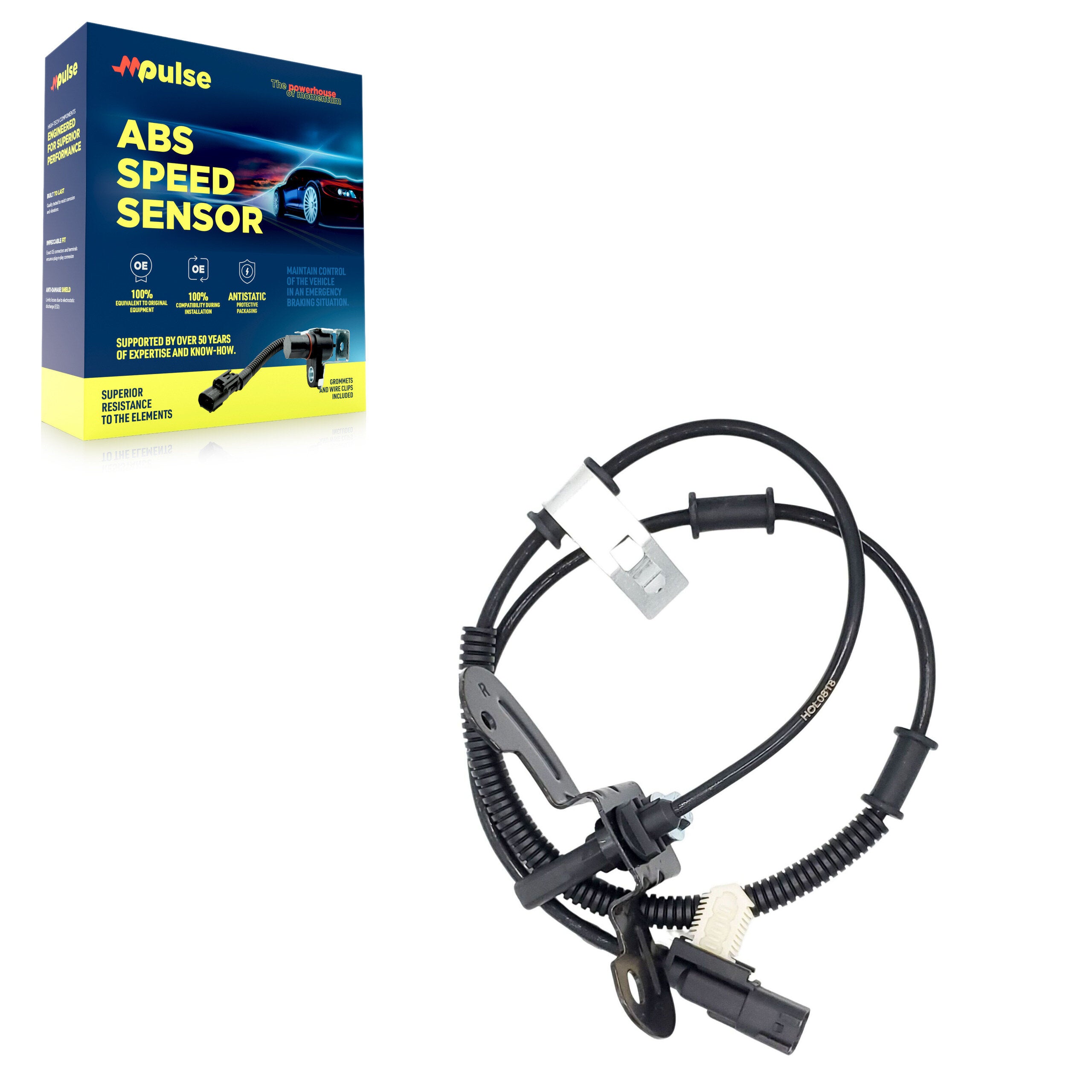 Mpulse SEN-2ABS2593 ABS Wheel Speed Sensor for 2011-2025 Ford E-350 Super Duty, Ford E-450 Super Duty, Ford E-150 - Front Right