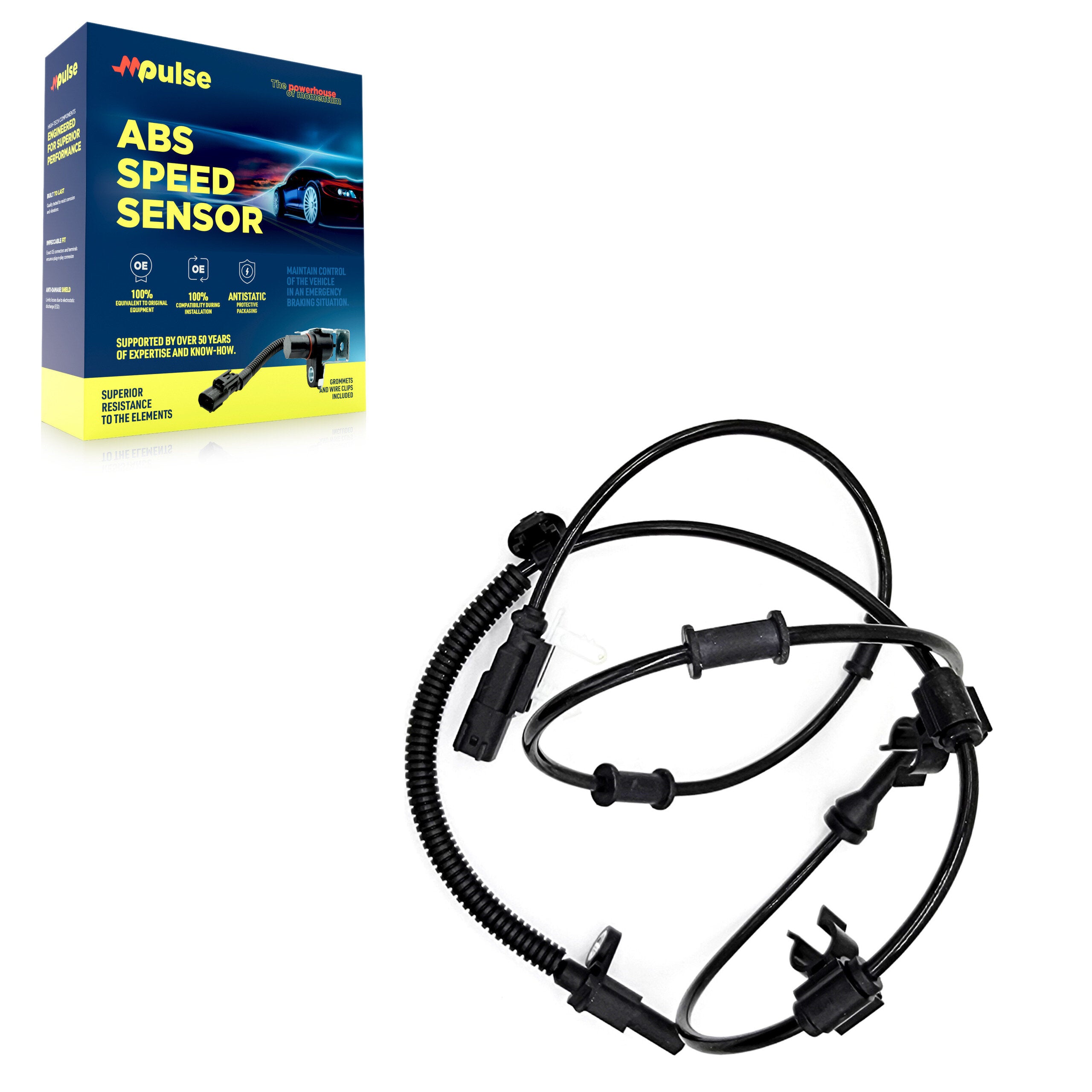 Mpulse SEN-2ABS2596 ABS Wheel Speed Sensor for 2011-2016 Ford F-250 Super Duty, Ford F-350 Super Duty - Rear Left
