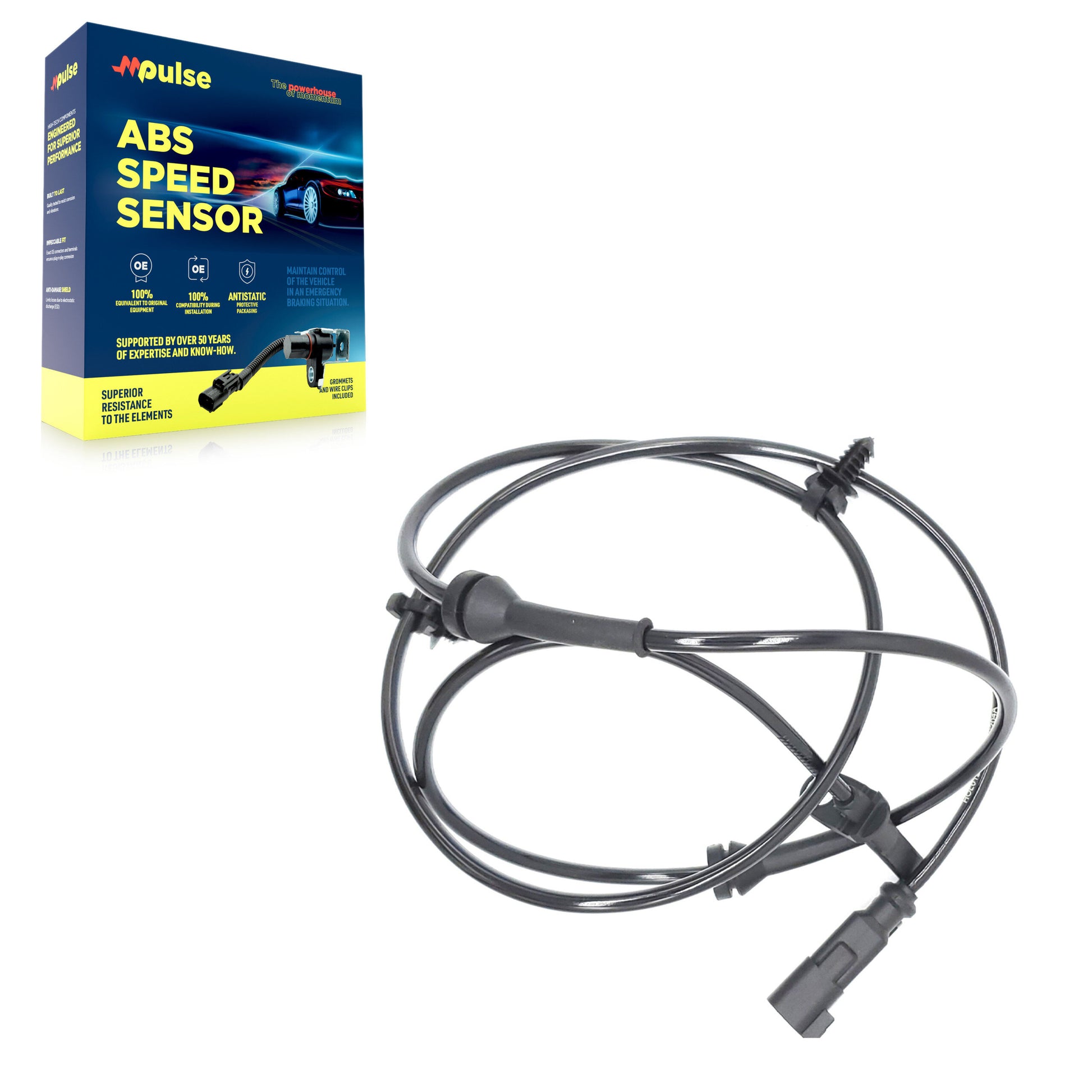 Mpulse SEN-2ABS2608 ABS Wheel Speed Sensor for 2011-2012 Ford Explorer - Front