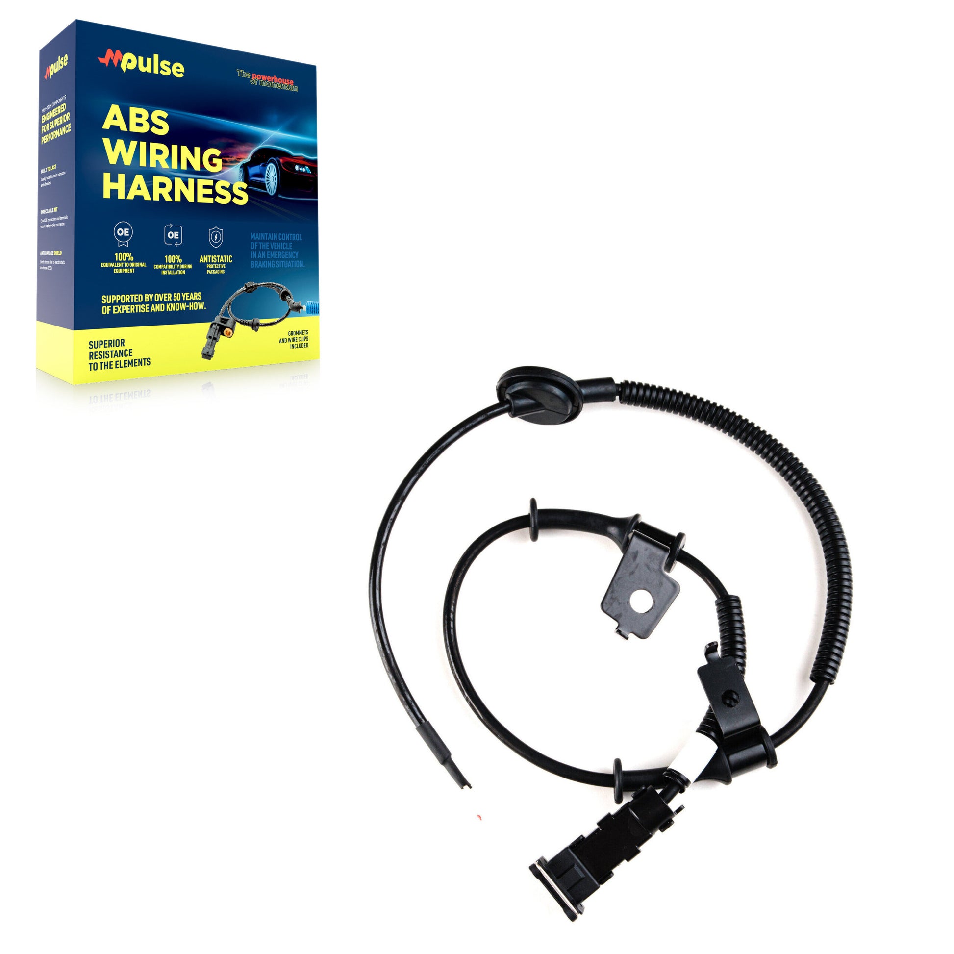 Mpulse SEN-2ABS2609 ABS Wheel Speed Sensor Wiring Harness for 2010-2013 Kia Soul - Rear Left