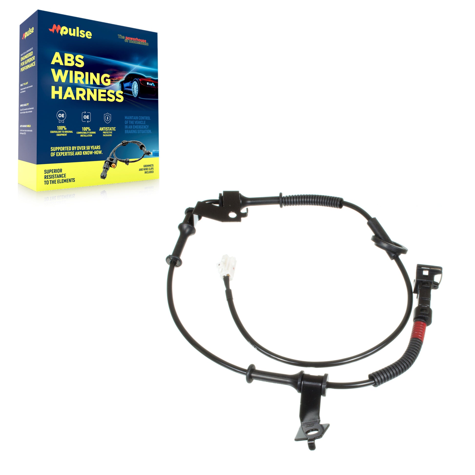 Mpulse SEN-2ABS2611 ABS Wheel Speed Sensor Wiring Harness for 2010-2013 Kia Soul - Rear Right