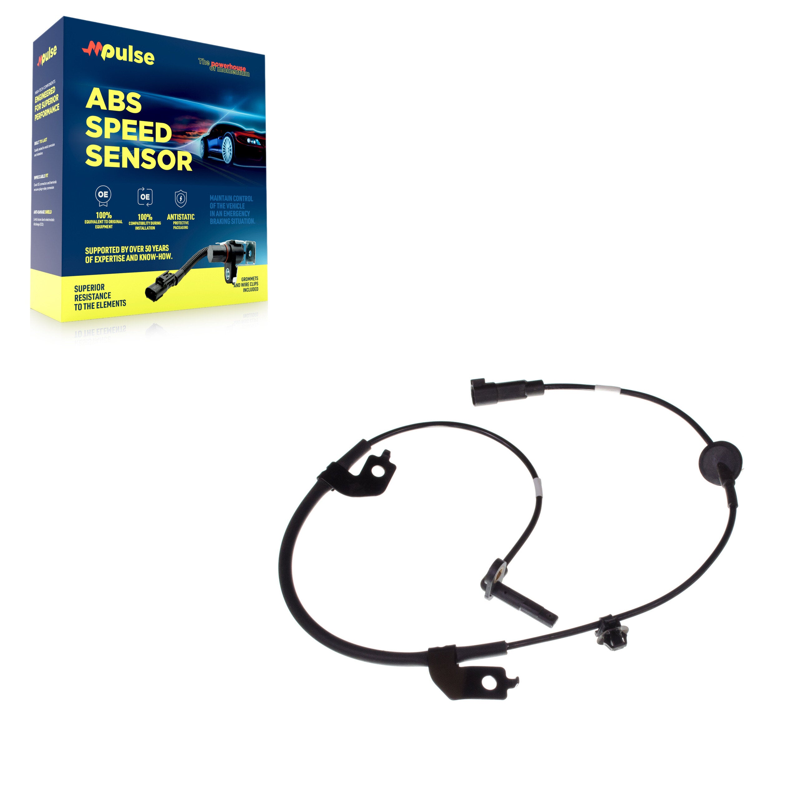 Mpulse SEN-2ABS2625 ABS Wheel Speed Sensor for 2008-2015 Mitsubishi Lancer - Front Left