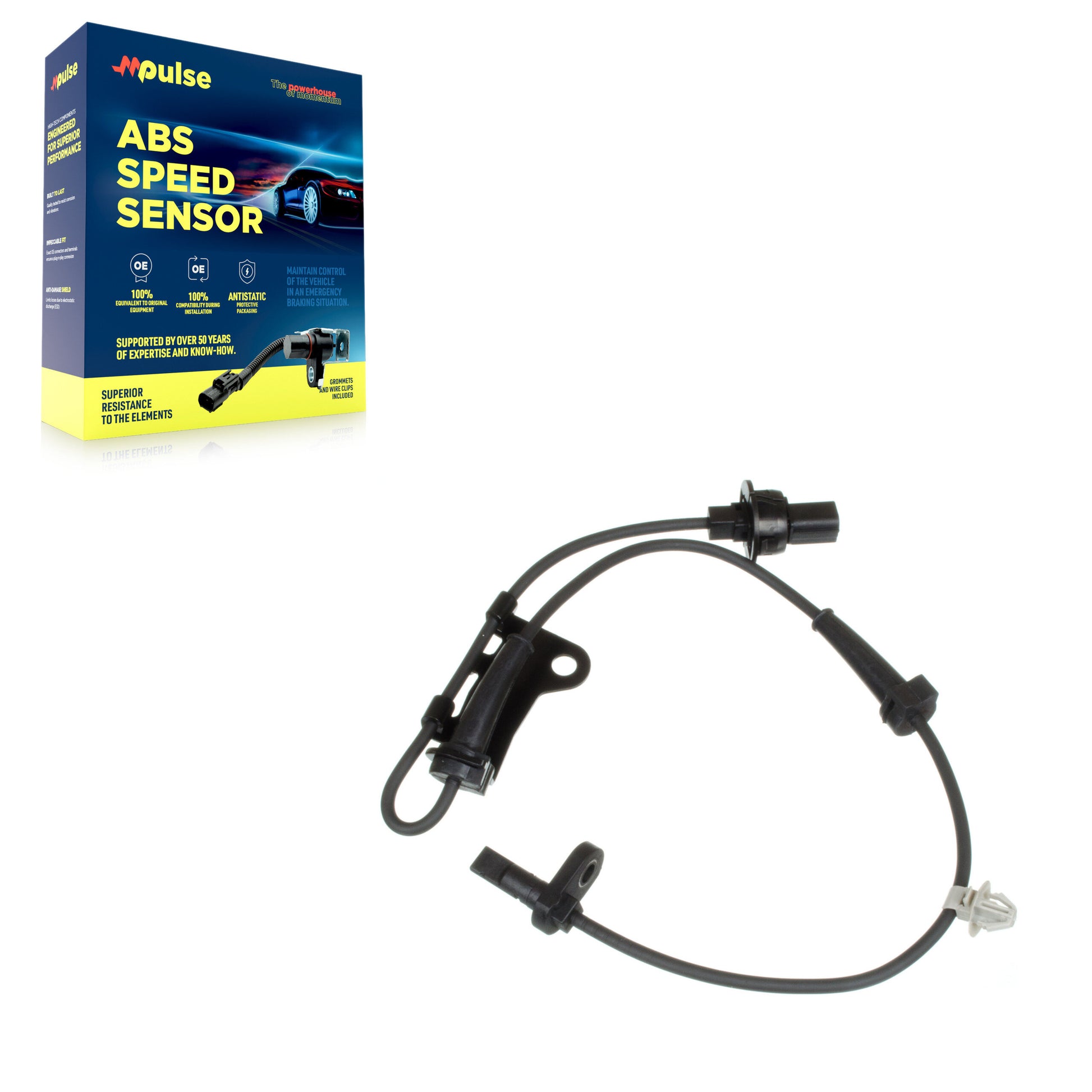 Mpulse SEN-2ABS2641 ABS Wheel Speed Sensor for 2009-2017 Honda City, Honda CR-Z, Honda Insight - Front Right