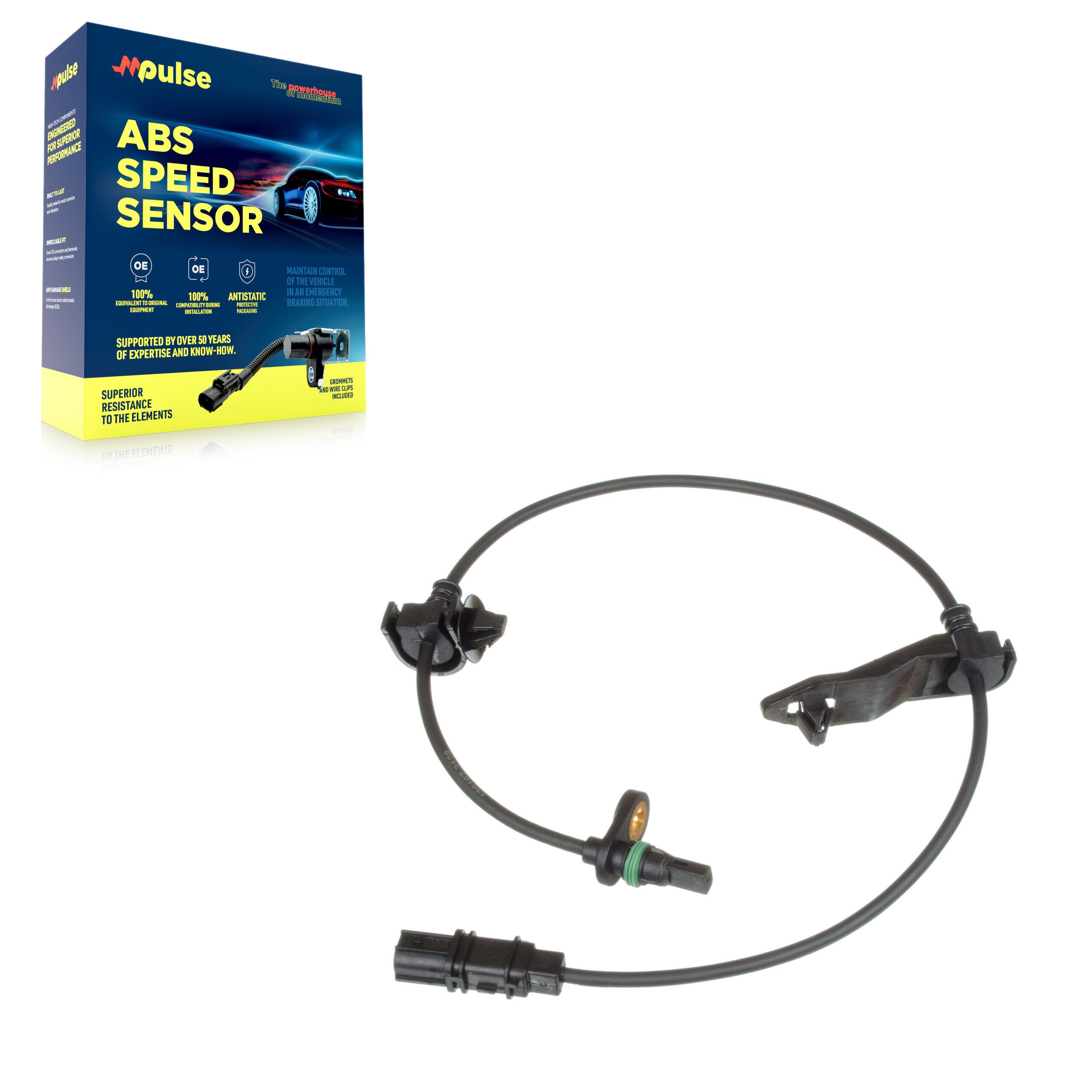 Mpulse SEN-2ABS2650 ABS Wheel Speed Sensor for 2006-2011 Honda Civic - Rear Left