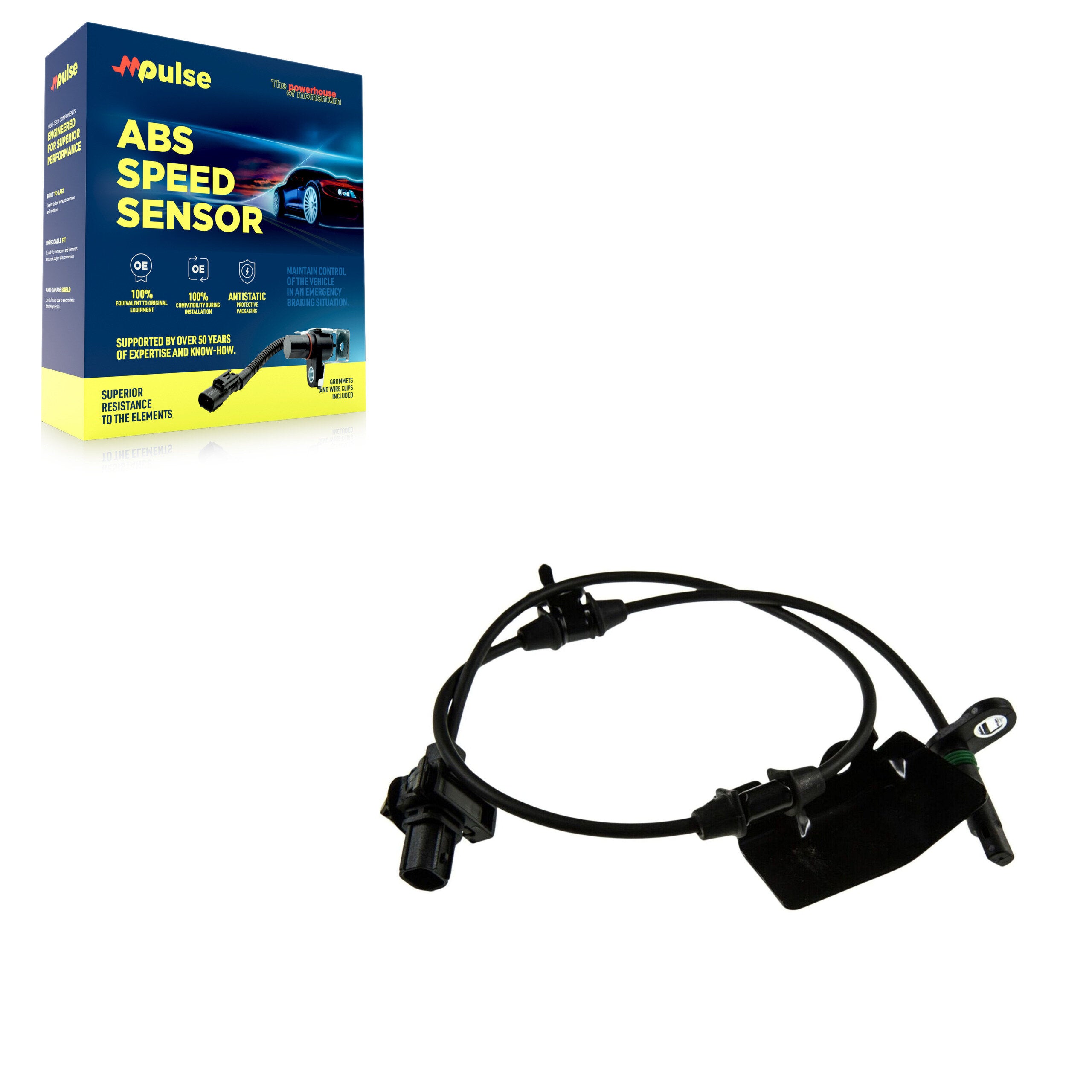 Mpulse SEN-2ABS2651 ABS Wheel Speed Sensor for 2009-2015 Honda Pilot - Rear Left