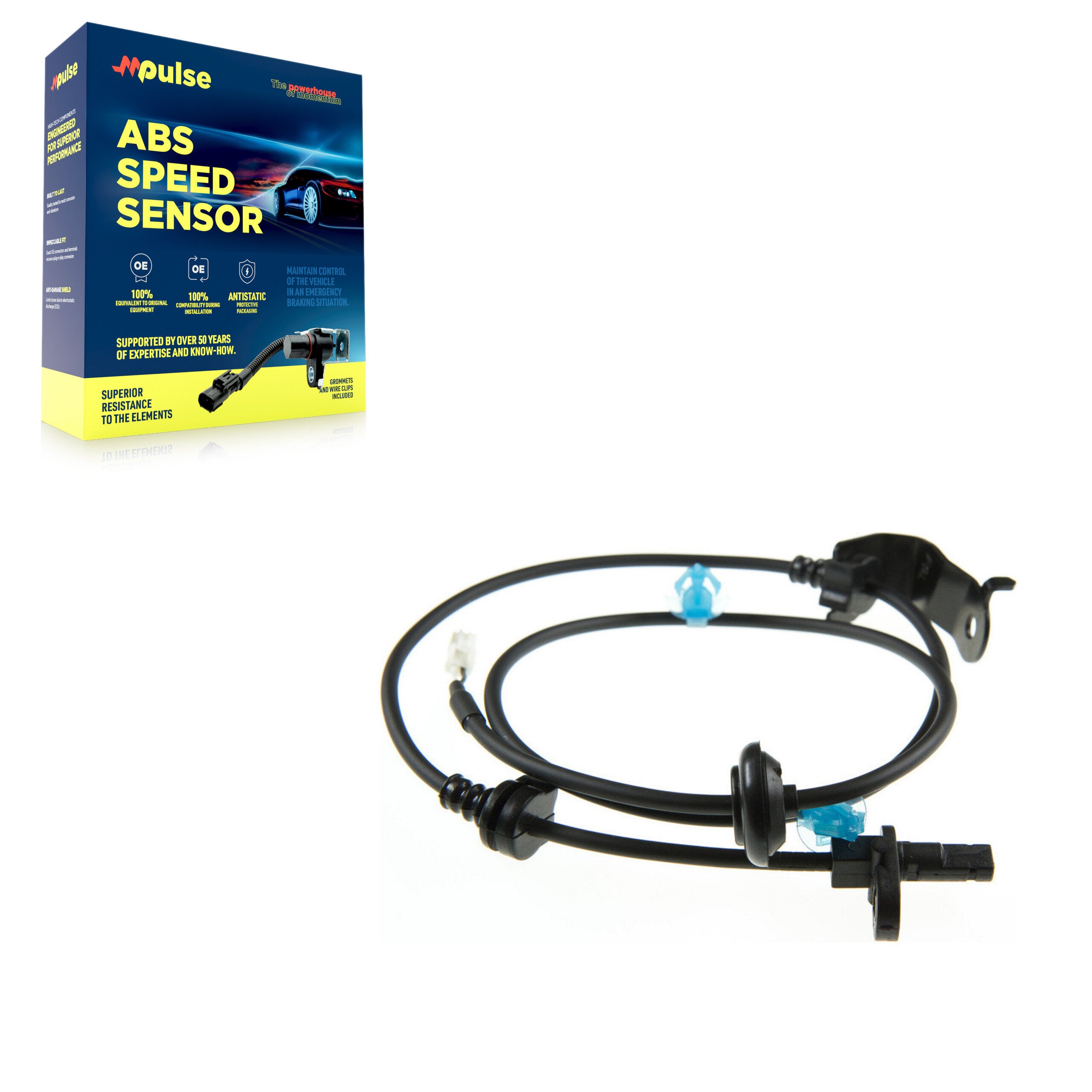 Mpulse SEN-2ABS2652 ABS Wheel Speed Sensor for 2009-2017 Honda City, Honda Fit - Rear Left