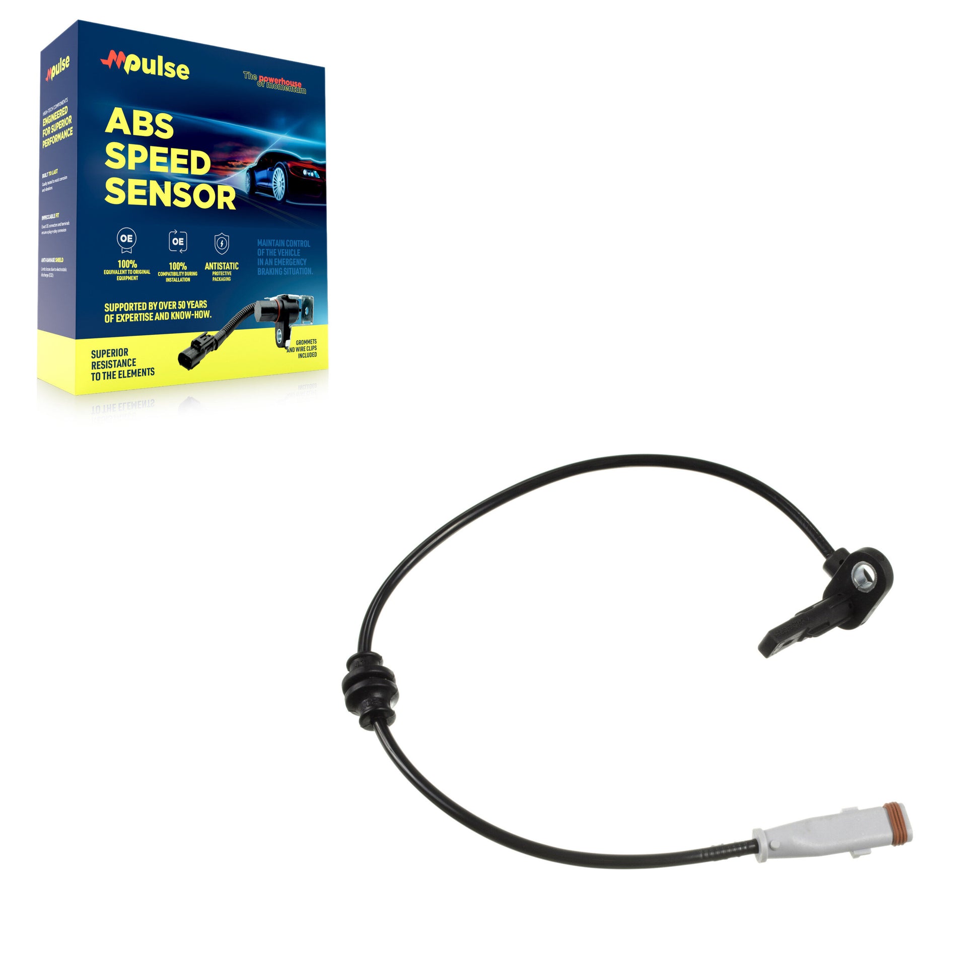 Mpulse SEN-2ABS2674 ABS Wheel Speed Sensor for 2010-2019 Buick Cascada, Buick Regal, Buick LaCrosse - Front Right, Front