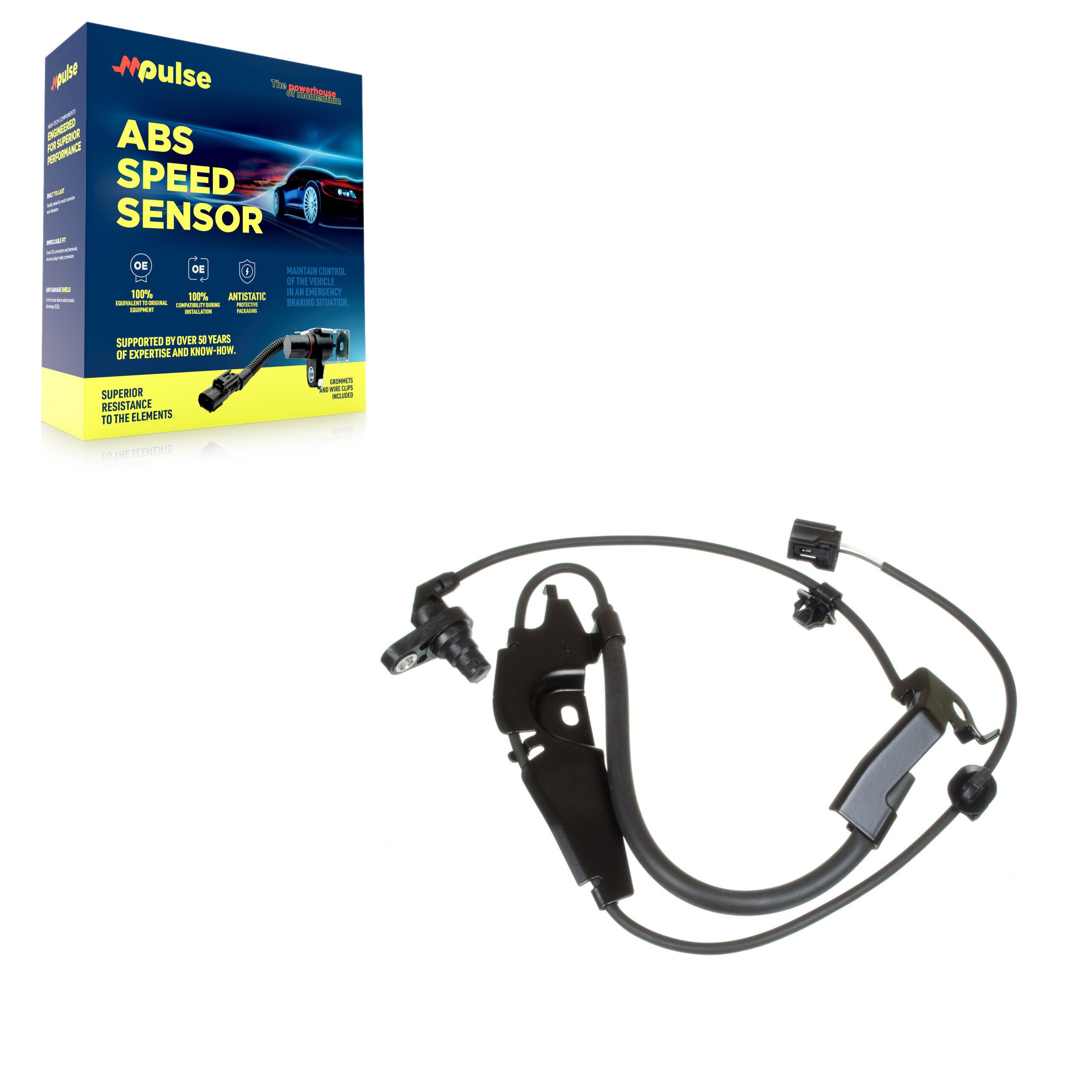 Mpulse SEN-2ABS2676 ABS Wheel Speed Sensor for 2012-2018 Lexus ES300h, Lexus ES350, Toyota Avalon - Front Right
