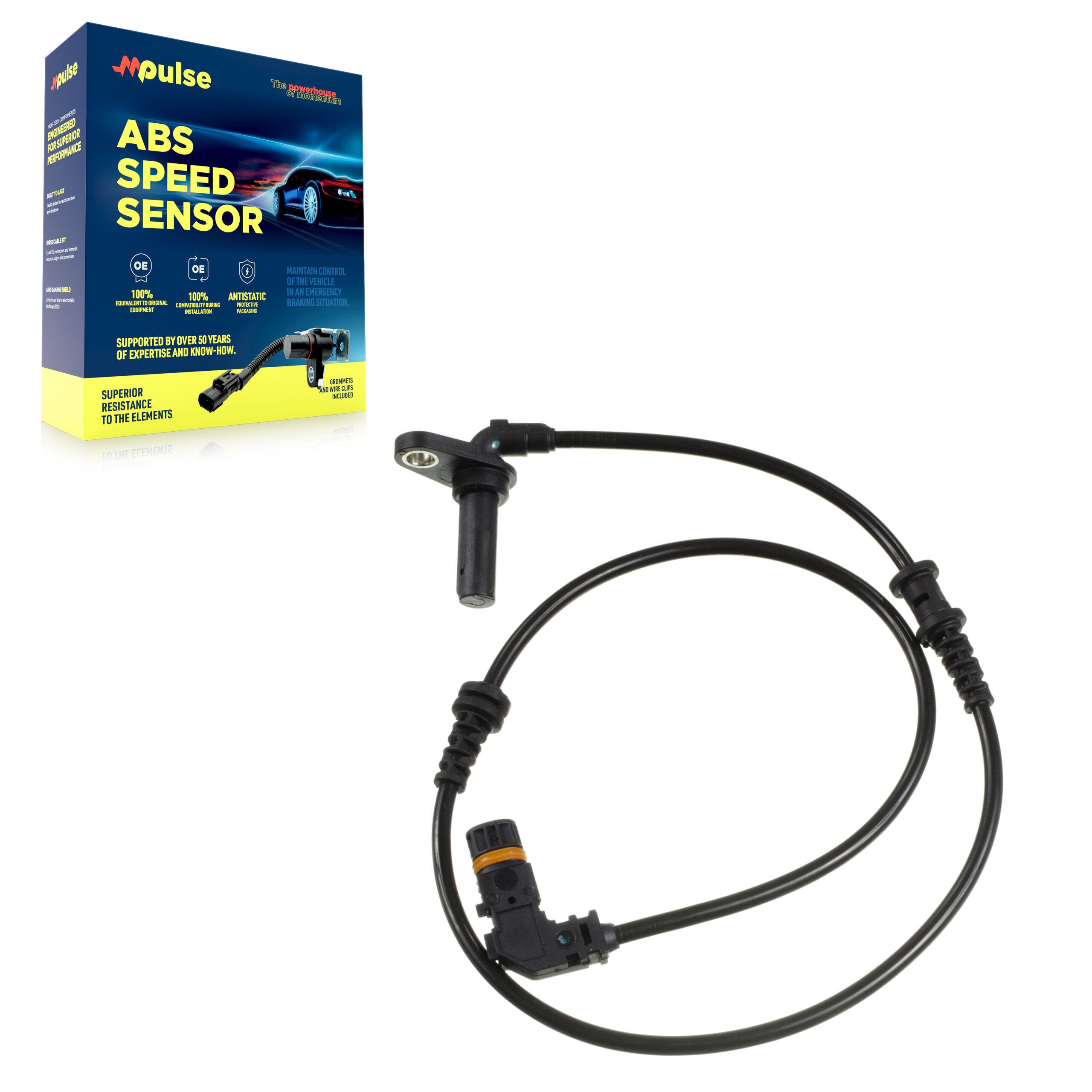 Mpulse SEN-2ABS2684 ABS Wheel Speed Sensor for 2010-2017 Mercedes-Benz CLS500, Mercedes-Benz E63 AMG, Mercedes-Benz CLS550 - Front Right