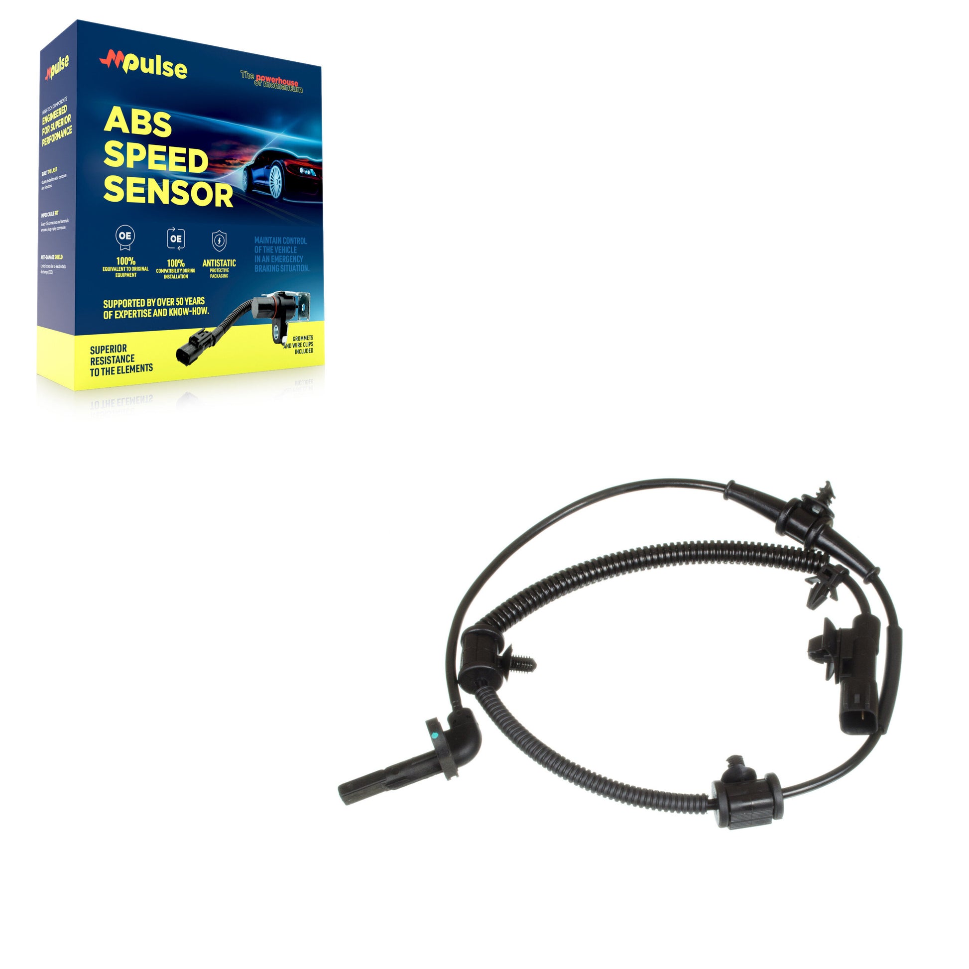 Mpulse SEN-2ABS2686 ABS Wheel Speed Sensor for 2010-2013 Buick Regal, Buick LaCrosse, Saab 9-5 - Front