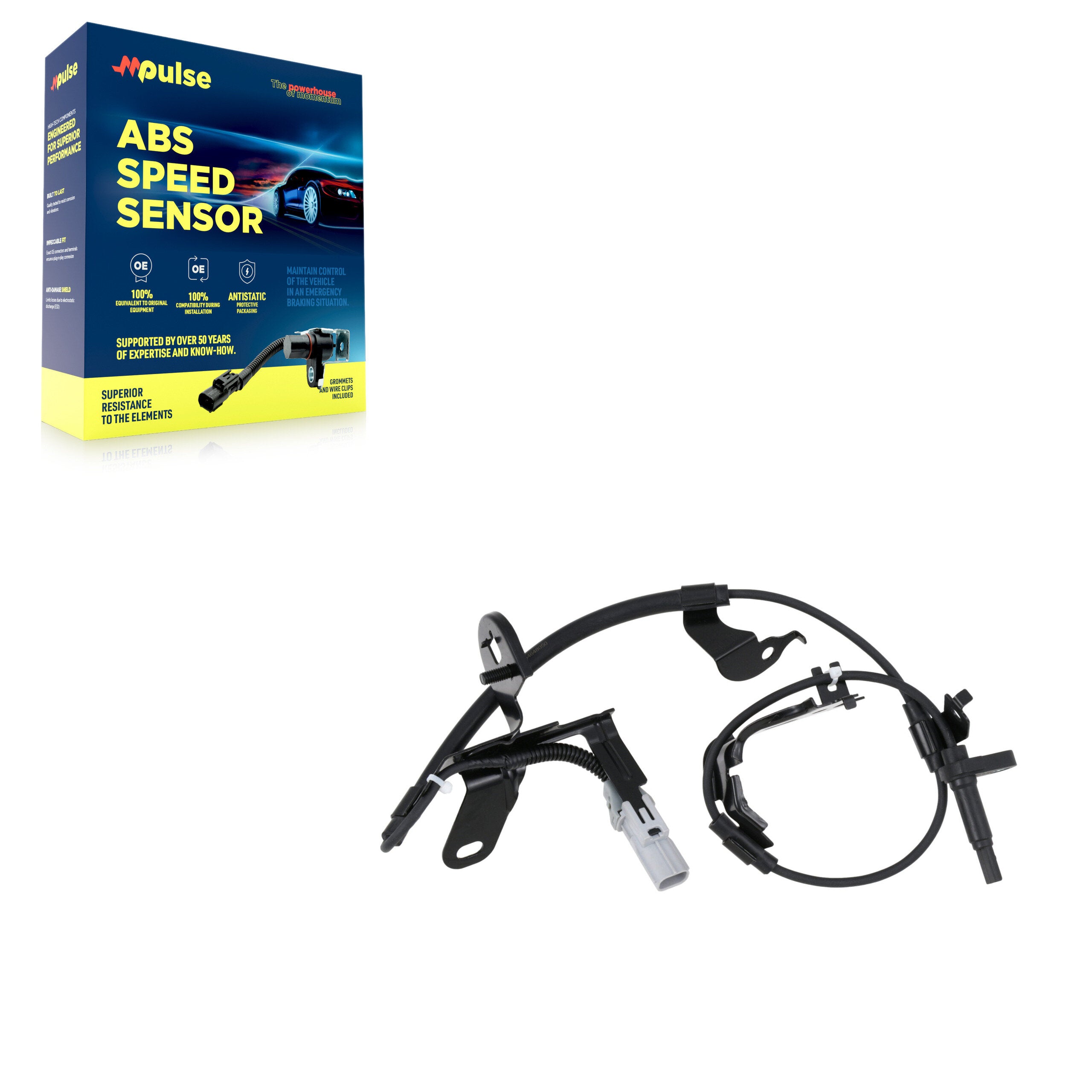 Mpulse SEN-2ABS2693 ABS Wheel Speed Sensor for 2010-2019 Toyota Highlander, Lexus RX350, Lexus RX450h - Rear Left