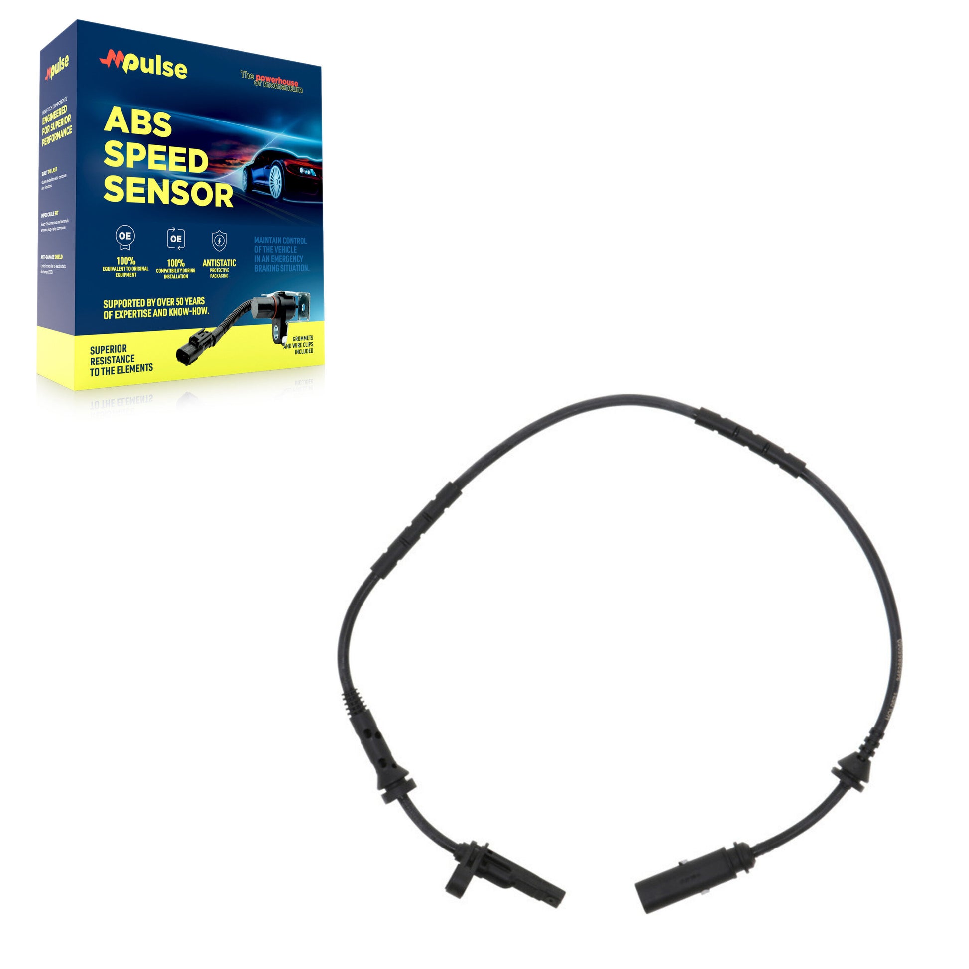 Mpulse SEN-2ABS2696 ABS Wheel Speed Sensor for 2010-2018 BMW X3, BMW X4 - Rear