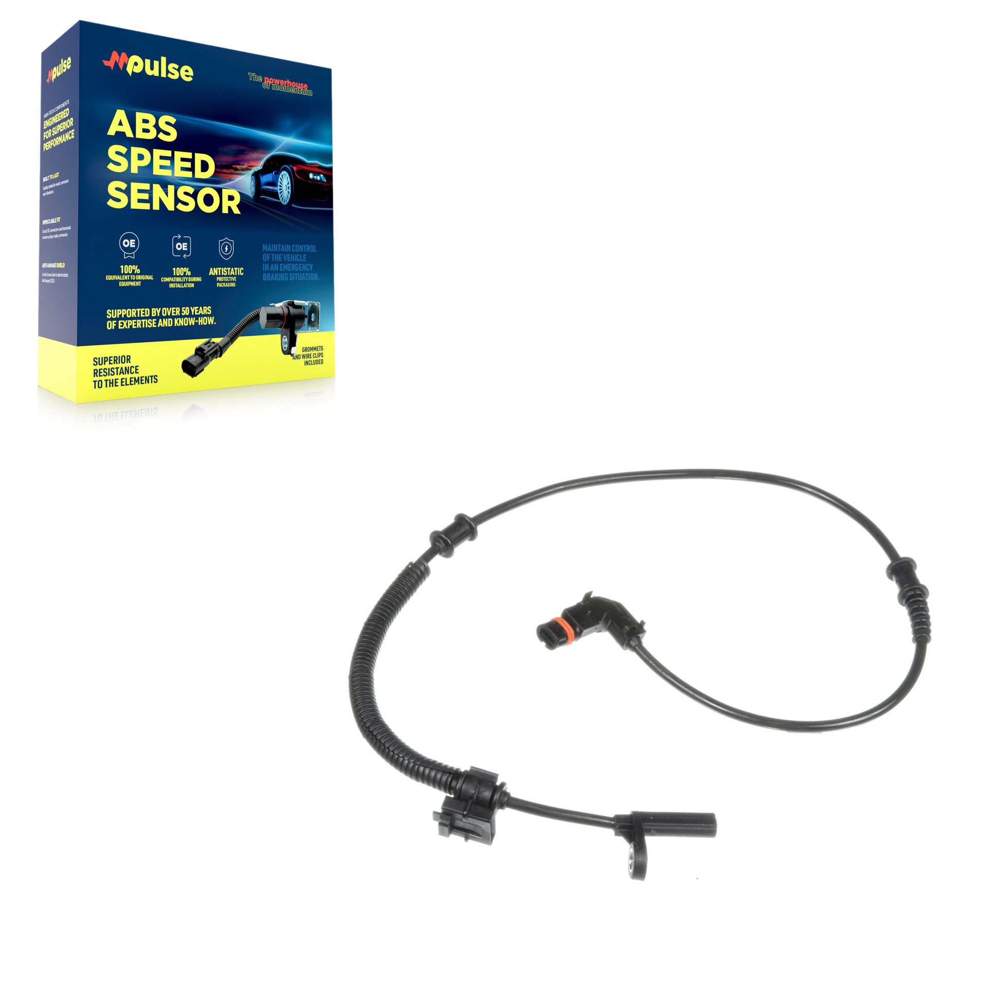 Mpulse SEN-2ABS2702 ABS Wheel Speed Sensor for 2005-2010 Dodge Charger, Dodge Challenger, Dodge Magnum - Rear Right