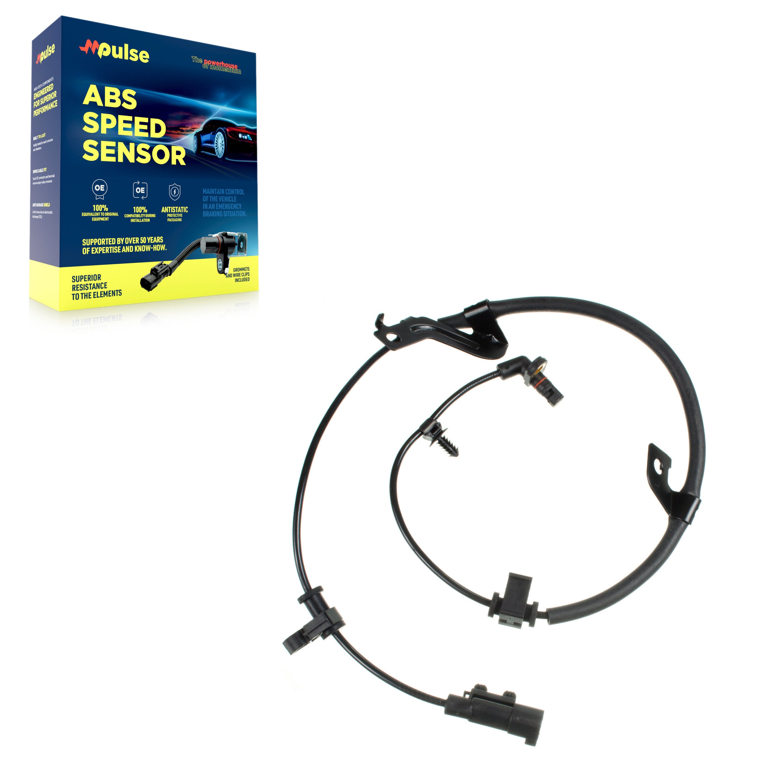 Mpulse SEN-2ABS2730 ABS Wheel Speed Sensor for 2009-2020 Dodge Journey - Rear Left, Rear Right