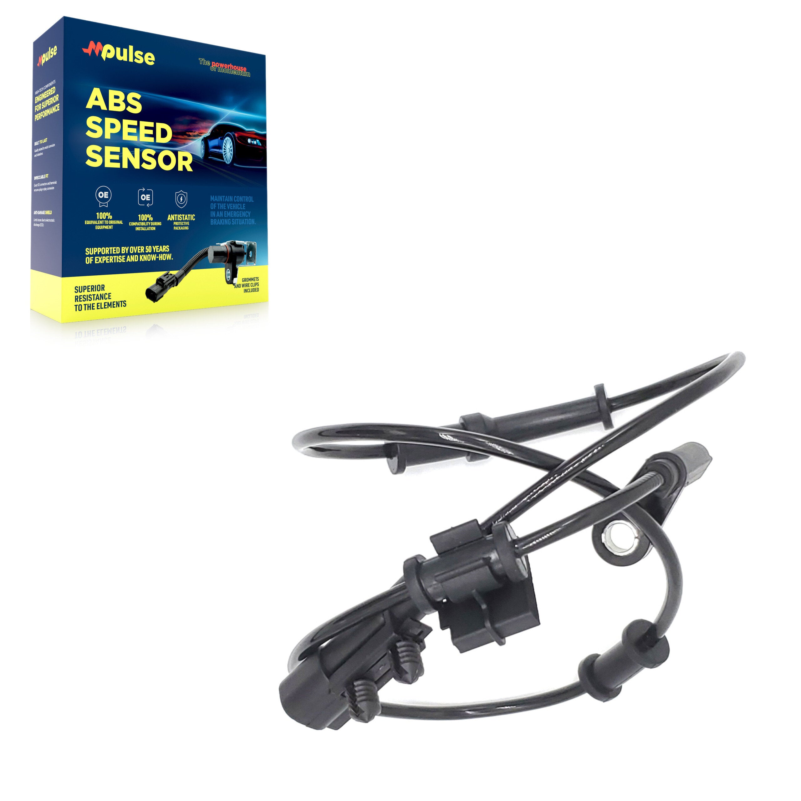 Mpulse SEN-2ABS2734 ABS Wheel Speed Sensor for 2011-2022 Dodge Challenger, Chrysler 300, Dodge Charger - Rear Right