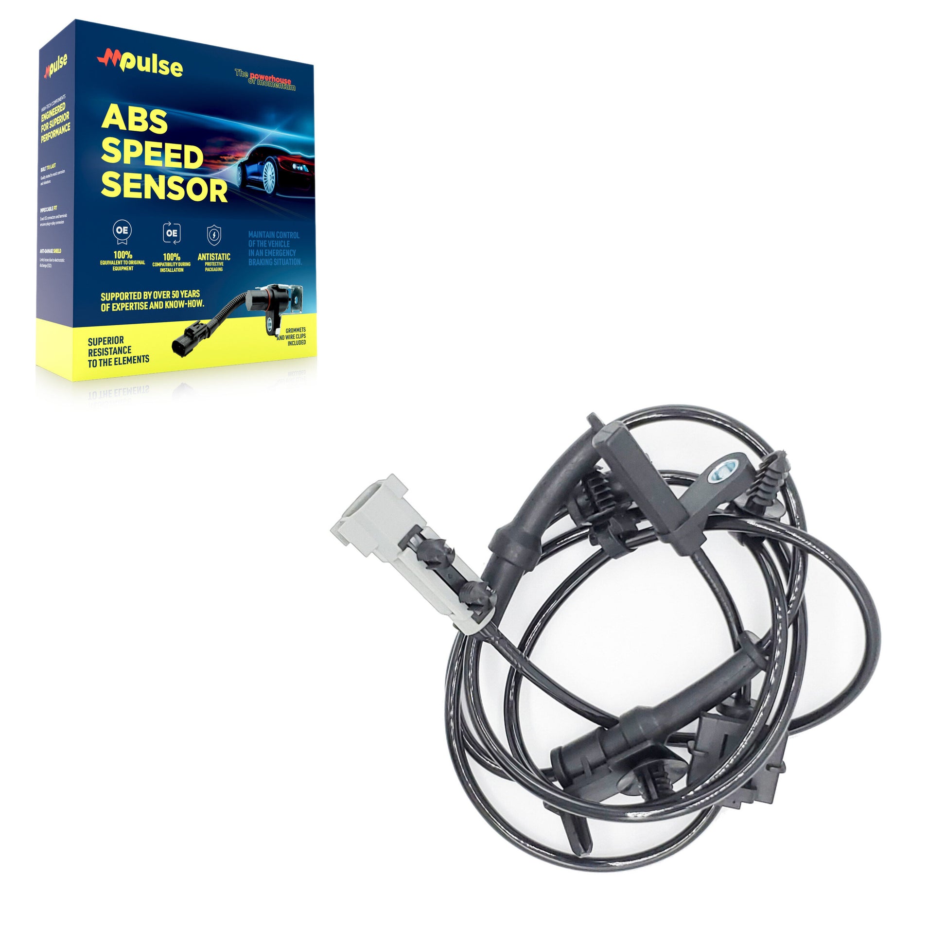 Mpulse SEN-2ABS2735 ABS Wheel Speed Sensor for 2011-2022 Dodge Challenger, Chrysler 300, Dodge Charger - Rear Left