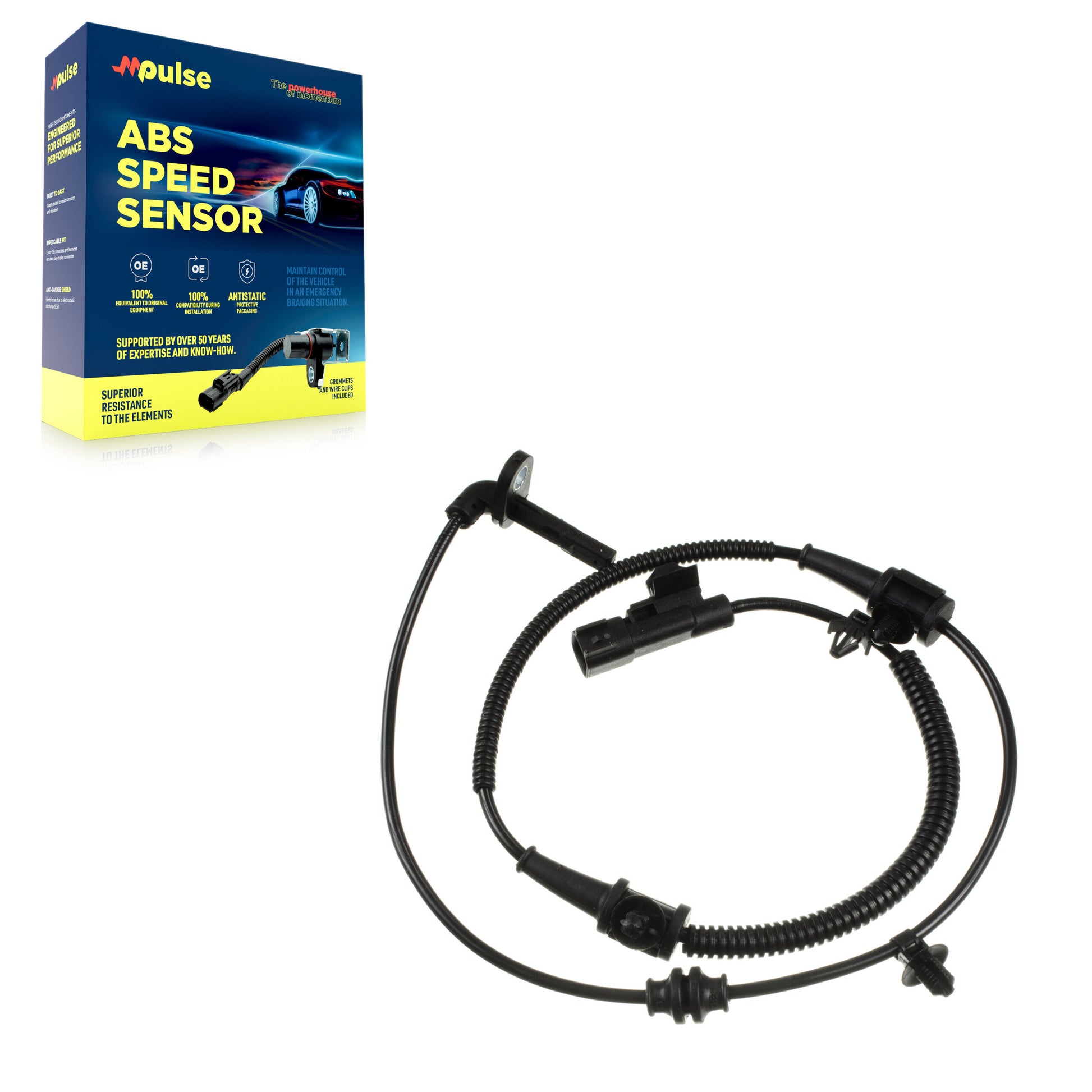 Mpulse SEN-2ABS2756 ABS Wheel Speed Sensor for 2010-2017 Buick Regal, Buick LaCrosse, Saab 9-5 - Front