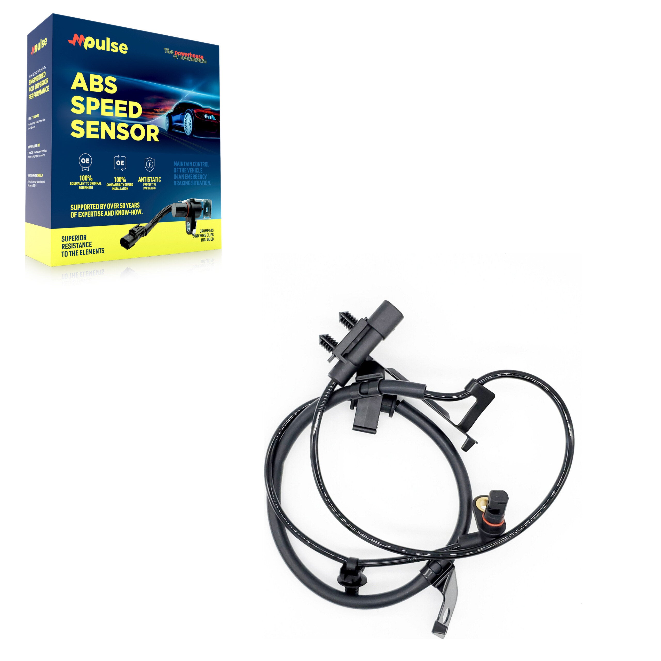 Mpulse SEN-2ABS2761 ABS Wheel Speed Sensor for 2009-2020 Dodge Journey - Rear Right, Rear Left