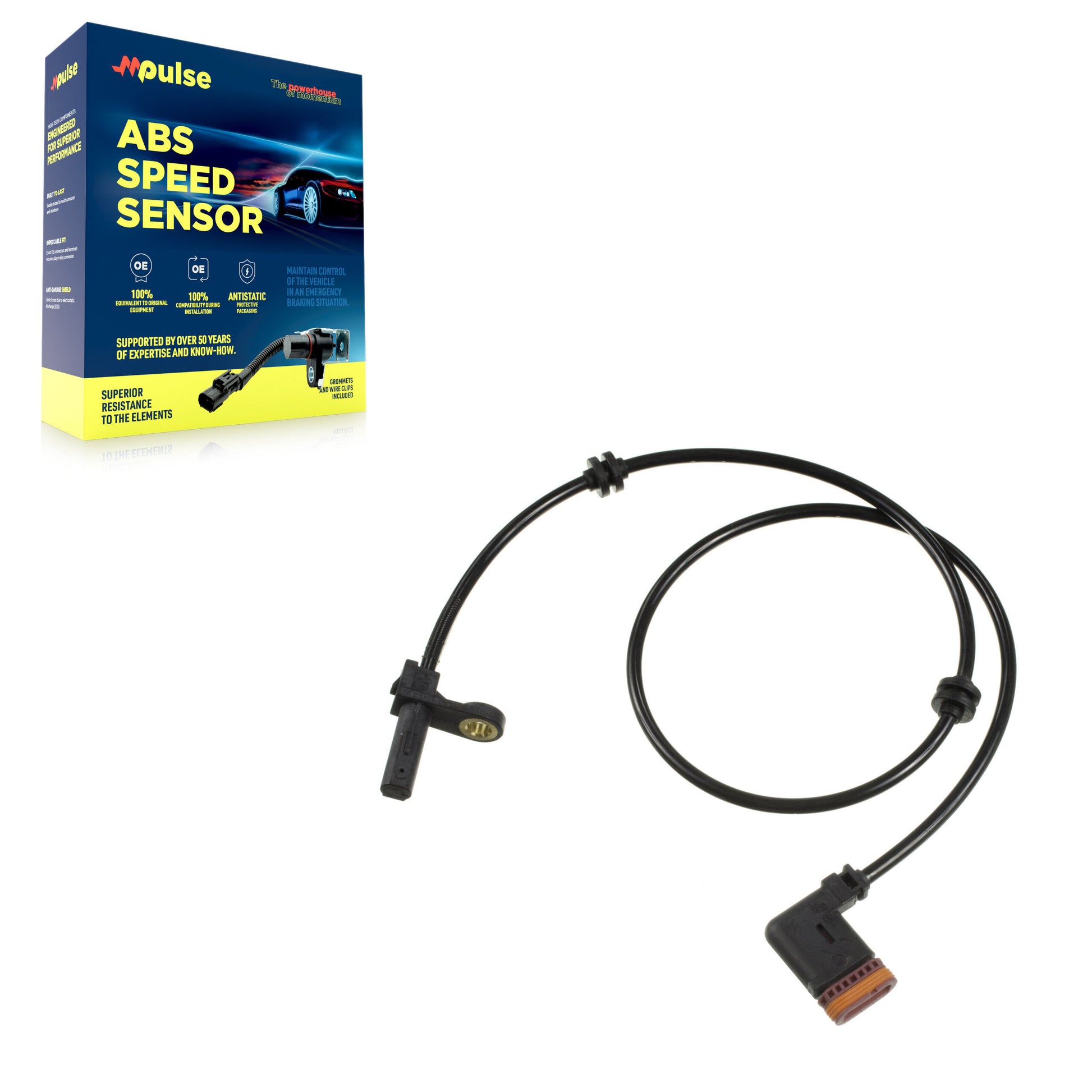 Mpulse SEN-2ABS2766 ABS Wheel Speed Sensor for 2010-2014 Mercedes-Benz CL600, Mercedes-Benz CL63 AMG, Mercedes-Benz CL65 AMG - Rear