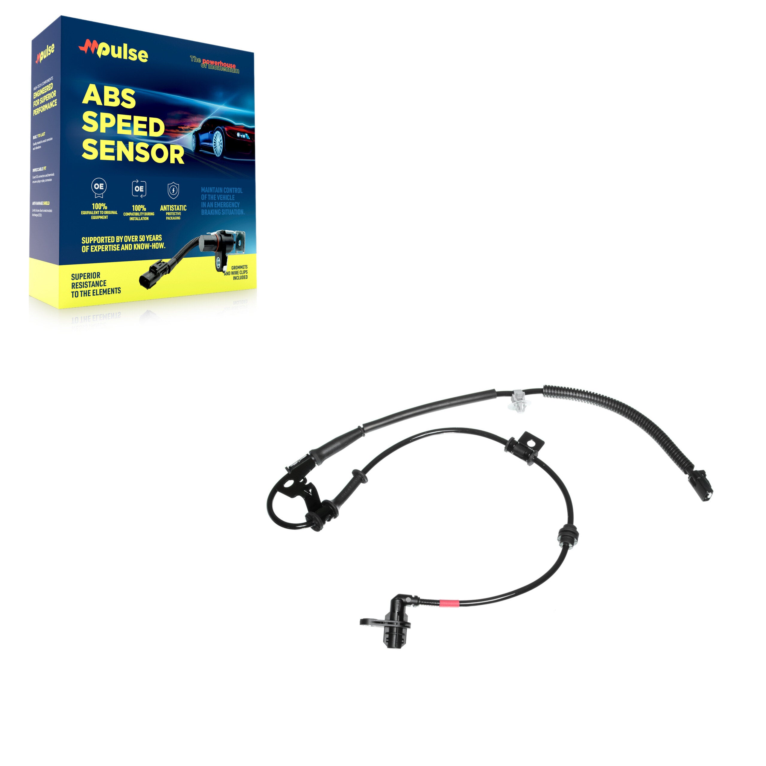 Mpulse SEN-2ABS2819 ABS Wheel Speed Sensor for 2012-2016 Kia Rio - Front Right